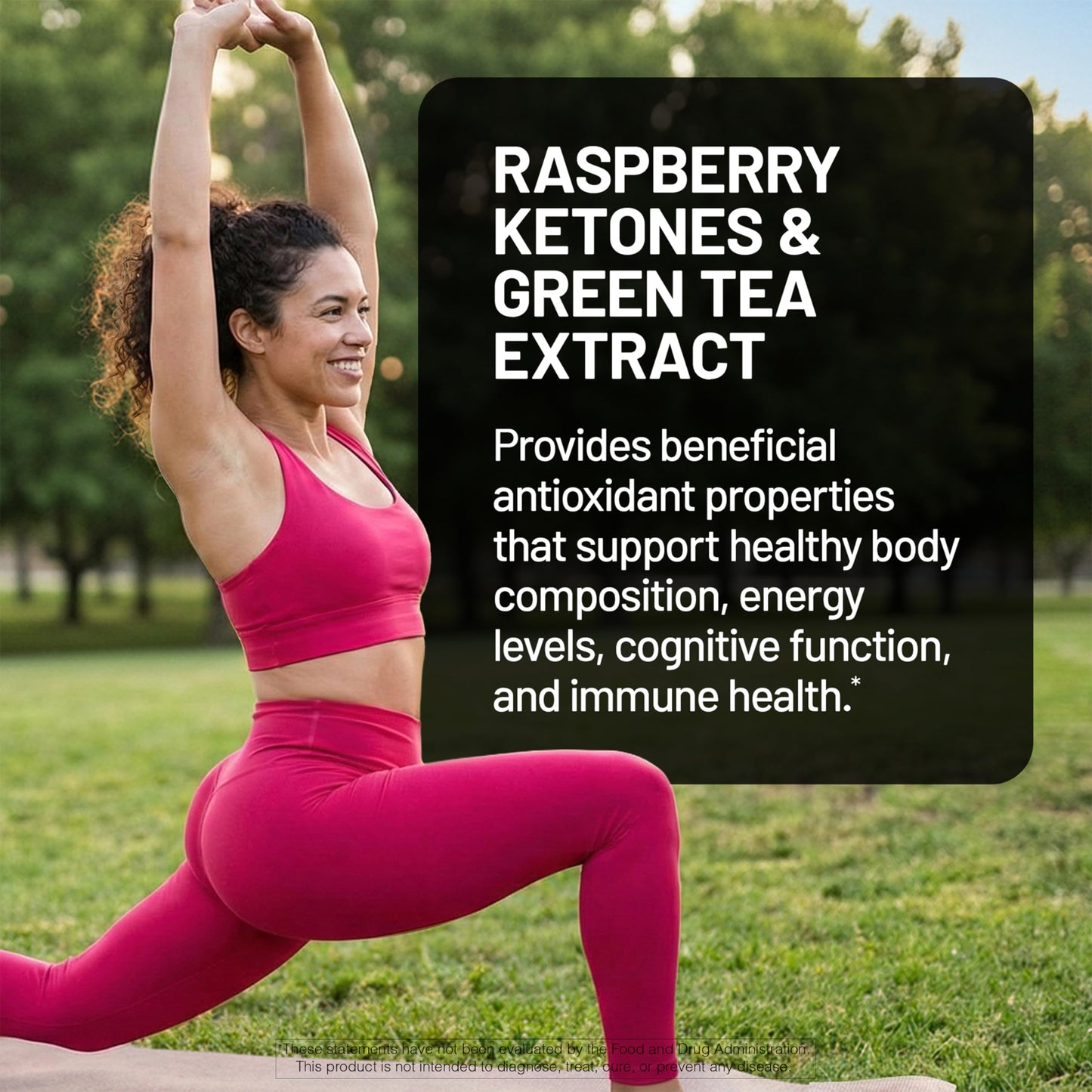 NatureWise Raspberry Ketones Plus with Green Tea Extract, Cayenne Pepper & Acai Berry 120 Capsules