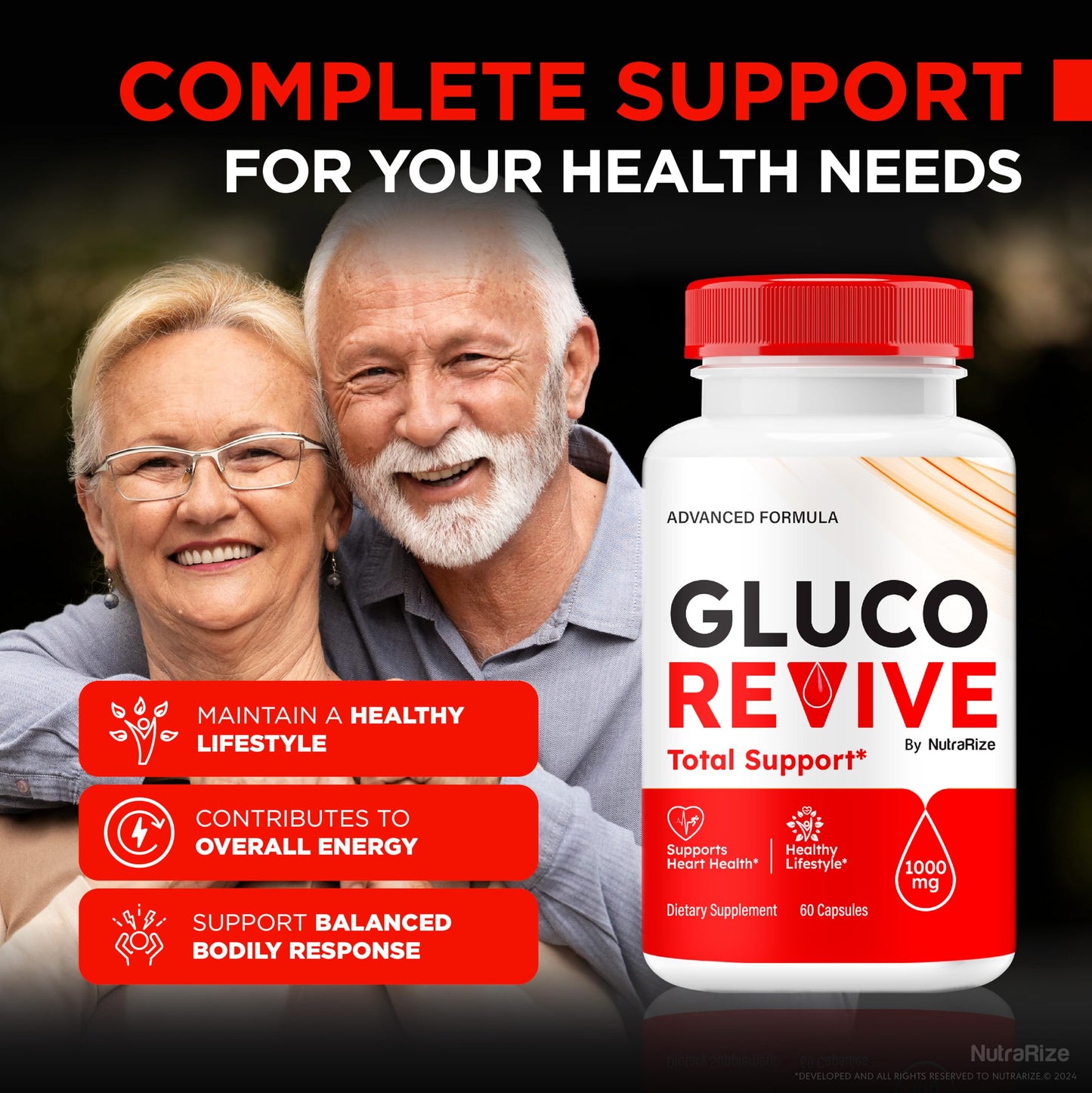 NutraRize Gluco Revive Capsule 120 Capsules