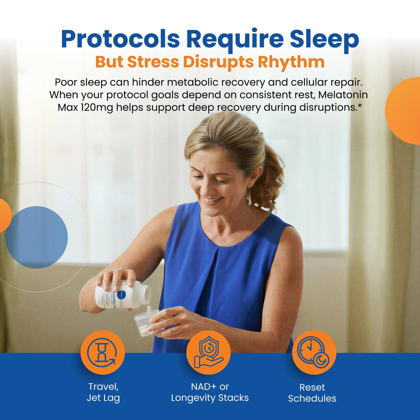 Perfect Vitamin Products Melatonin MAX 120mg Capsules 30