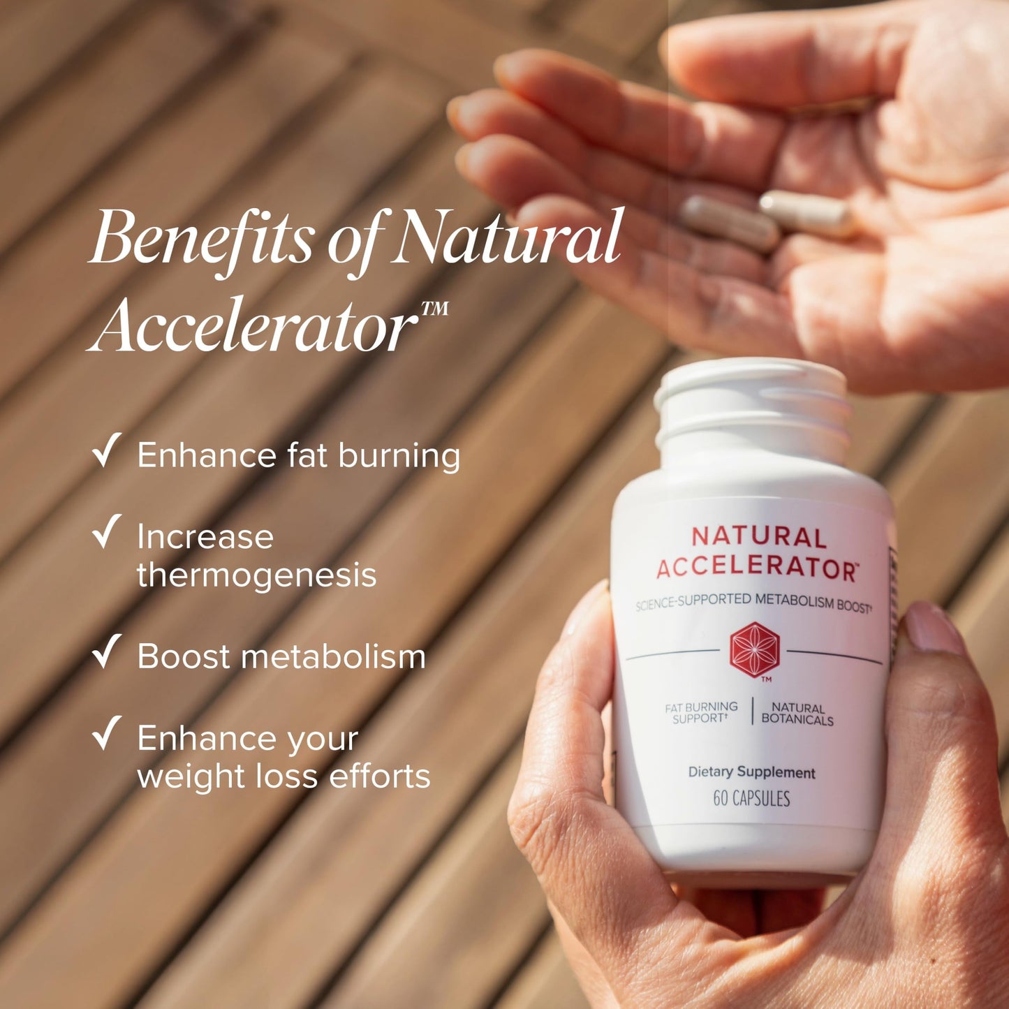 Isagenix Natural Accelerator Capsule, 60 Count