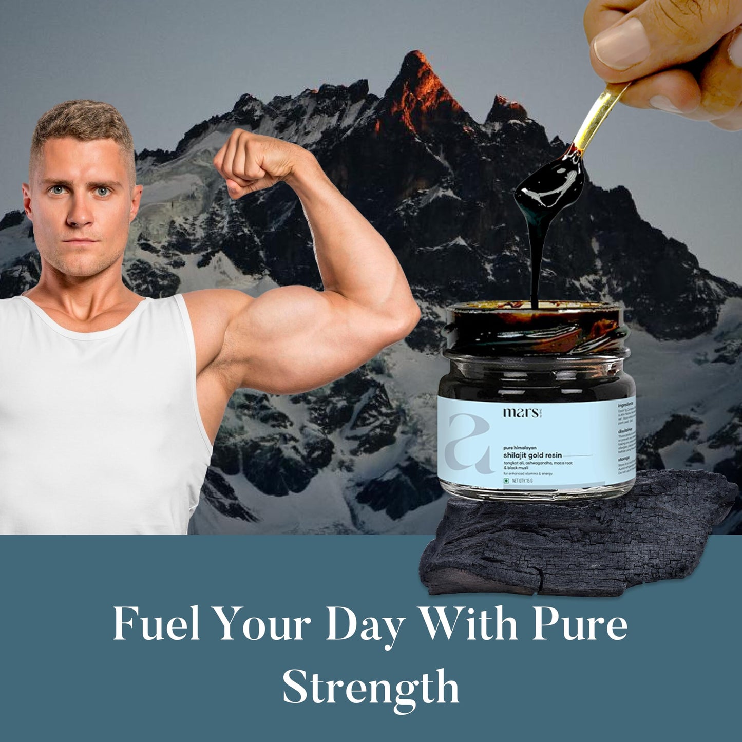 Mars by GHC Shilajit and Ashwagandha Capsule 0.52