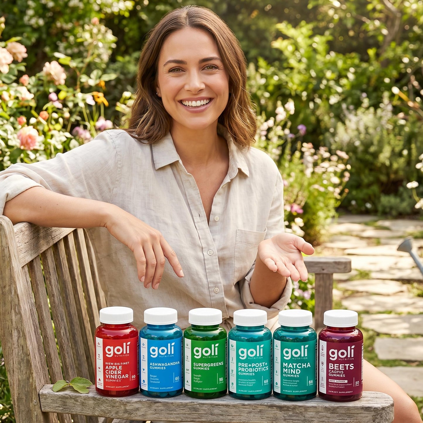 Goli Ultimate Wellness Gummies Variety Pack 6 Bottle Bundle 360 Gummies