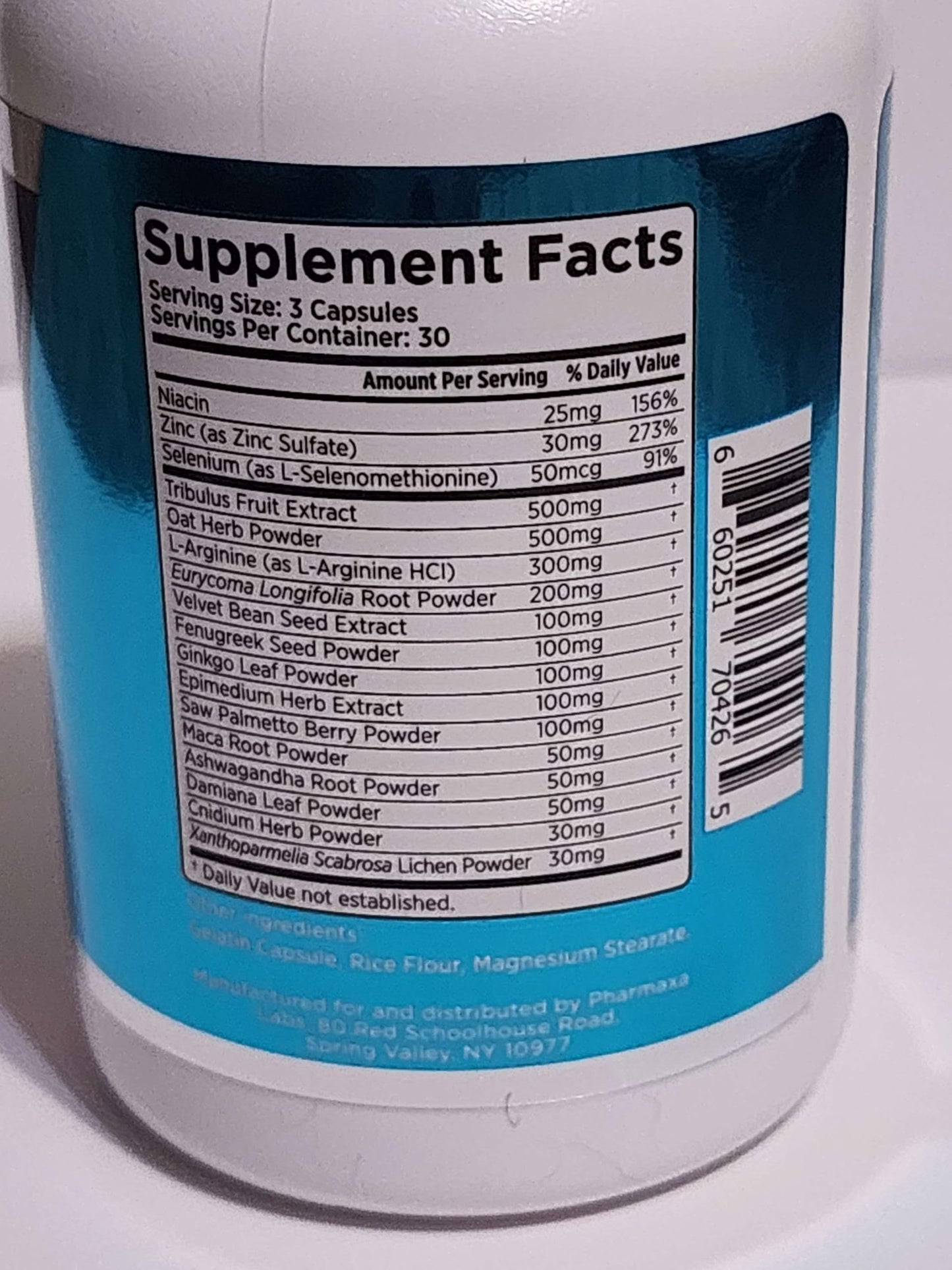 Generic Virectin Loaded Capsule 90 Count
