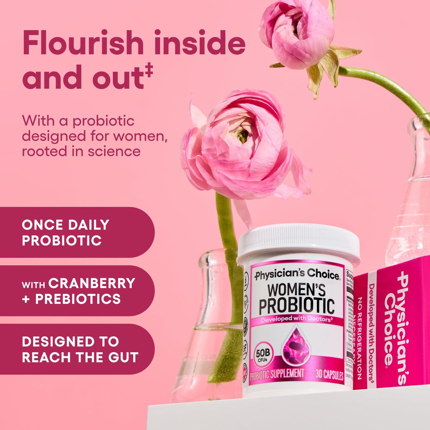 Physician's CHOICE Probiotics for Women Capsule 30 CT