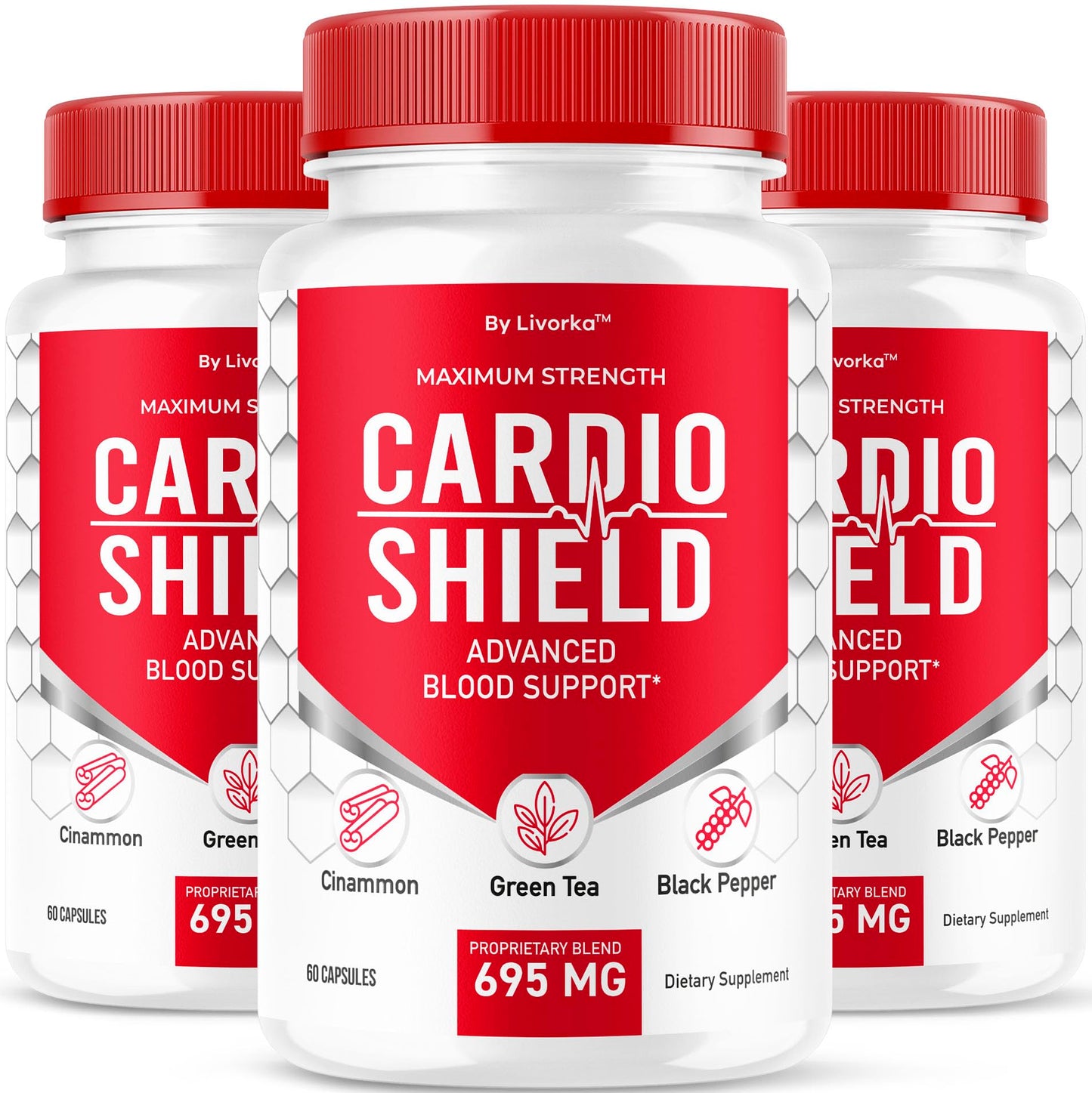 LIVORKA Cardio Shield Capsules, 180 Capsules