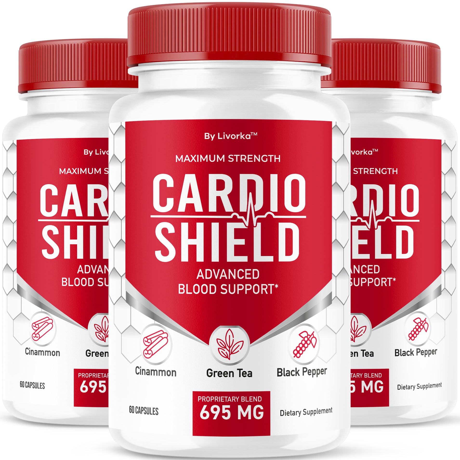 LIVORKA Cardio Shield Capsules, 180 Capsules