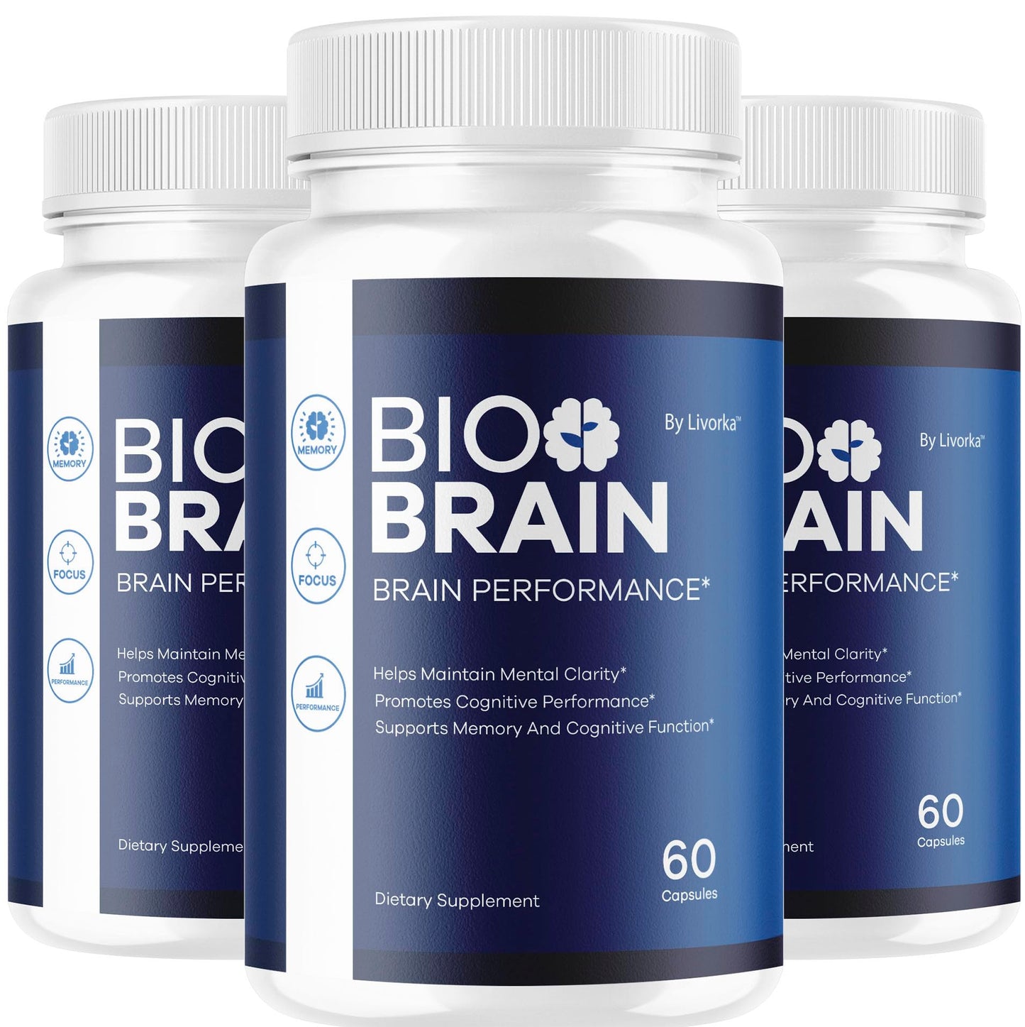LIVORKA Bio Brain Capsules, 180 Capsules