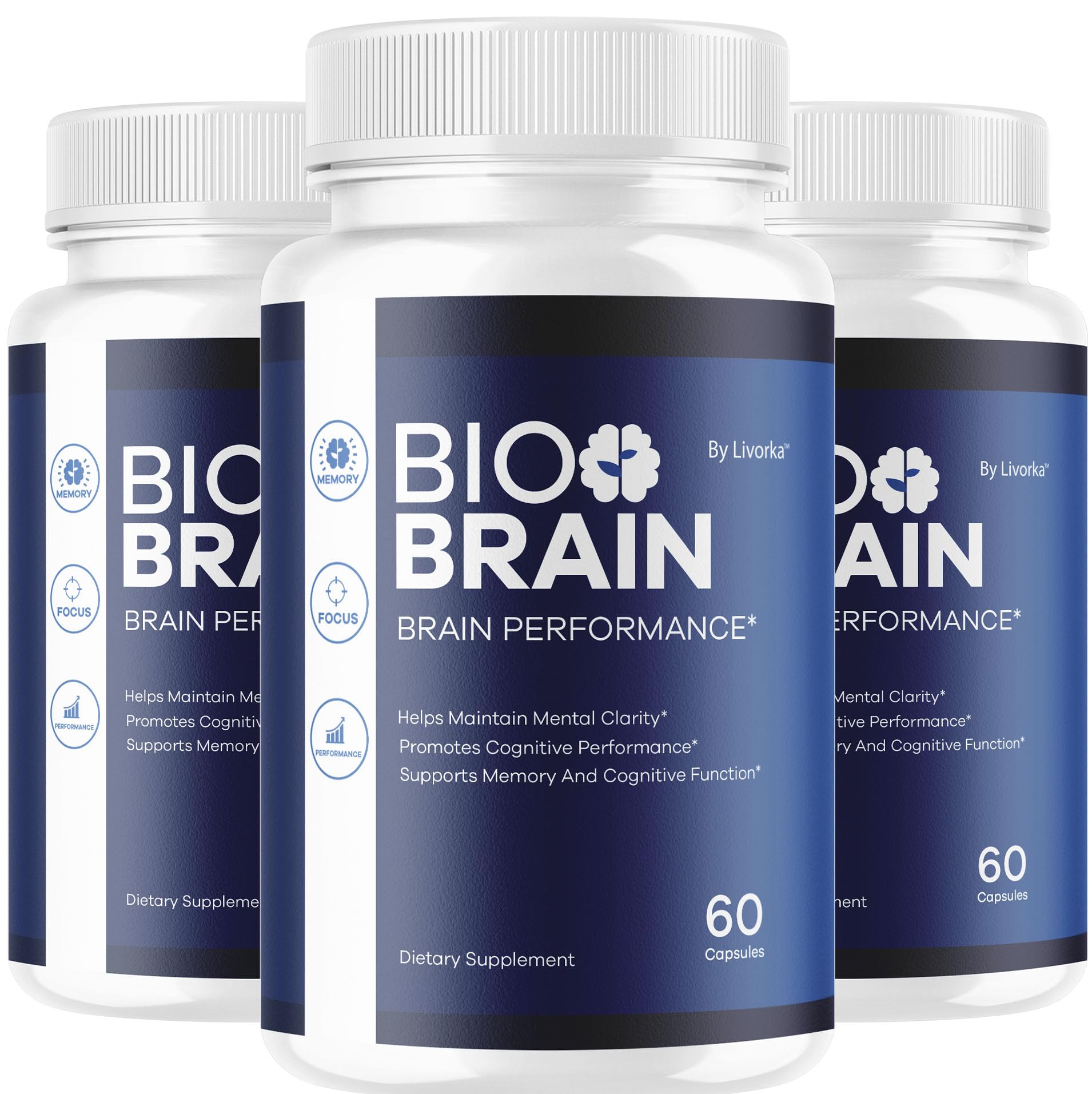 LIVORKA Bio Brain Capsules, 180 Capsules