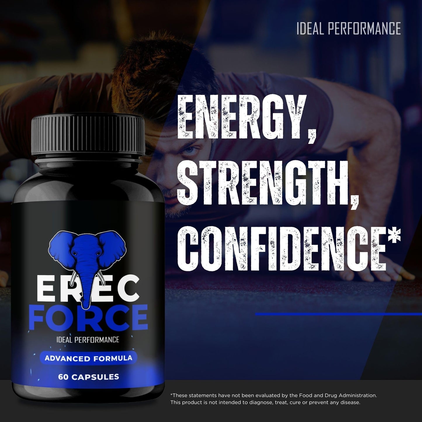 IDEAL PERFORMANCE ErecForce Capsules, 300 Capsules