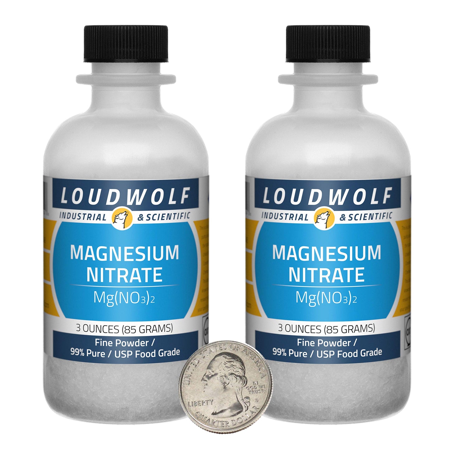 Loudwolf Magnesium Nitrate Powder, 6 Ounces, 2 Bottles