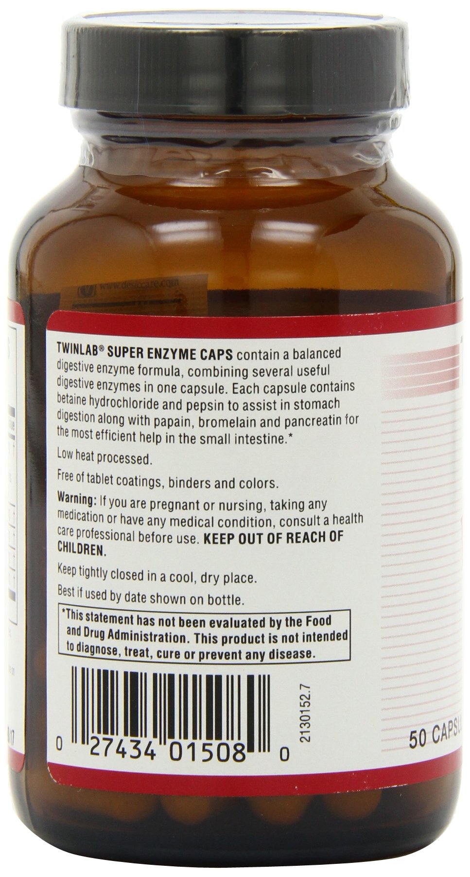 Twinlab Super Enzymes 200 Capsules