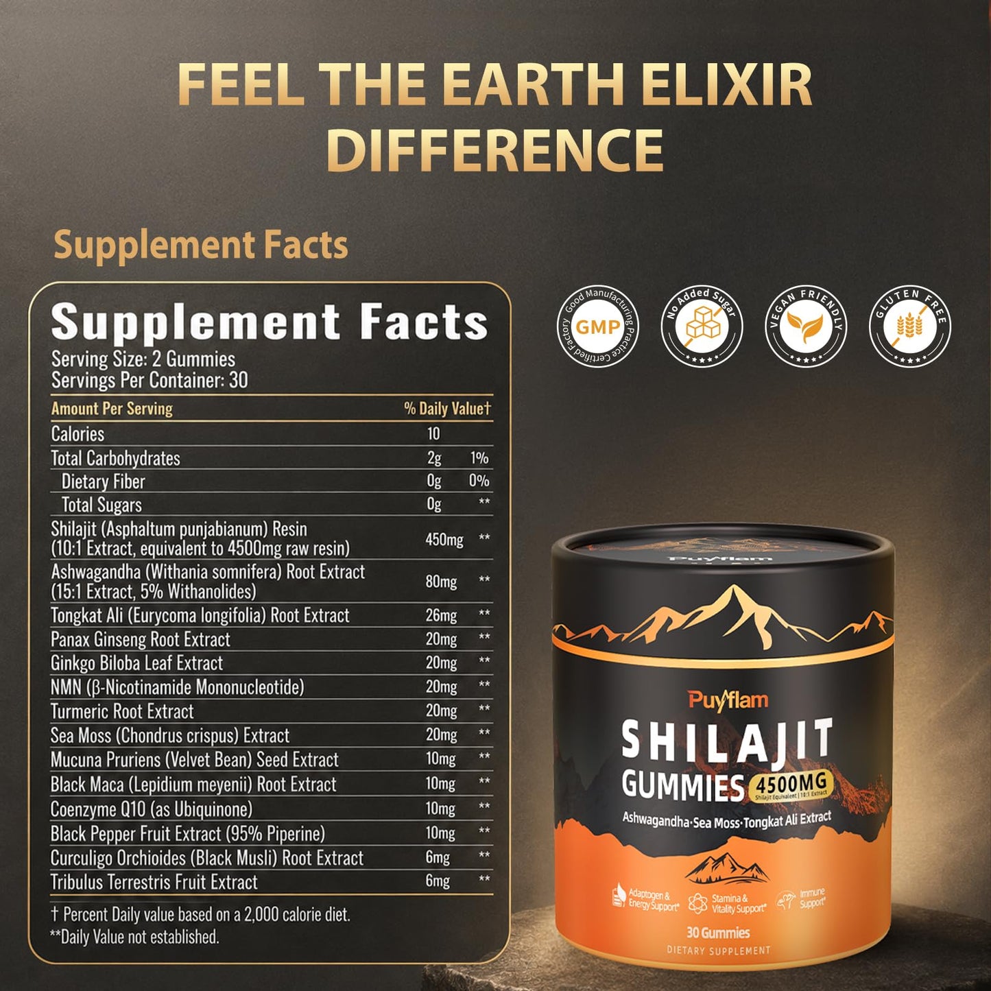 Puyflam Shilajit 85 Capsules