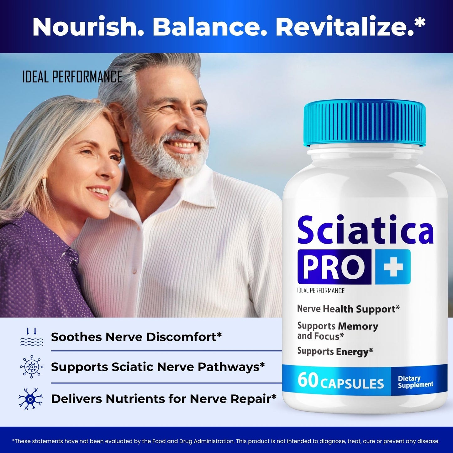 IDEAL PERFORMANCE Sciatica Pro Plus 300 Capsules