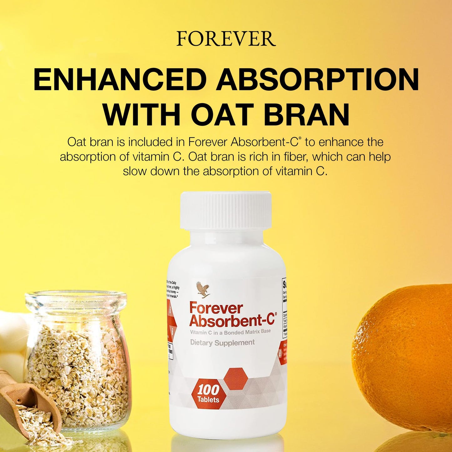 Forever Living Products Absorbent-C Tablet, 100 Tablets