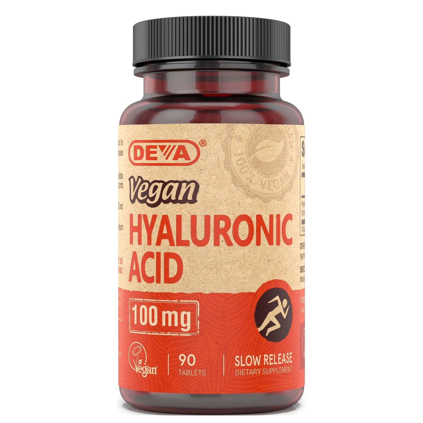 DEVA Vegan Hyaluronic Acid 100 mg 90 Tablets