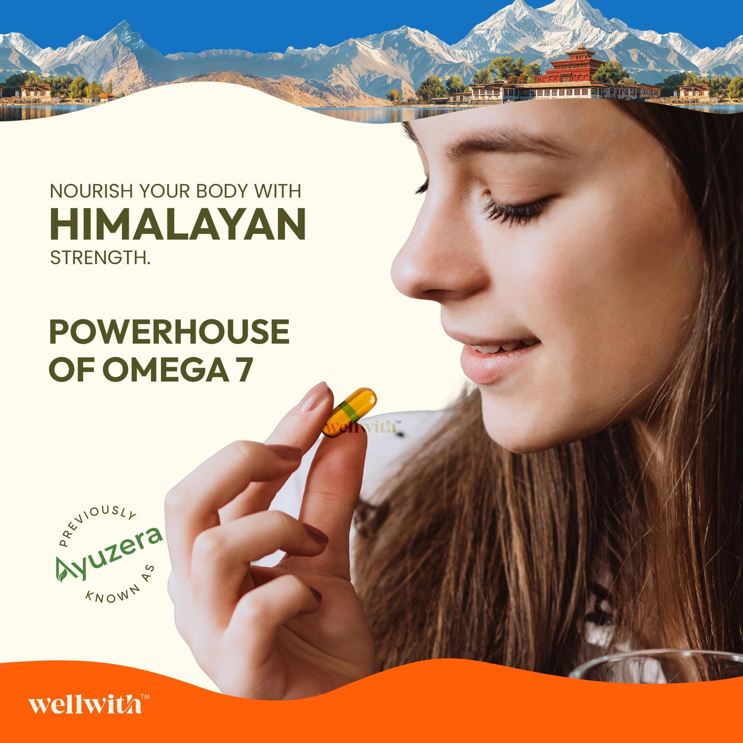 Wellwith Himalayan Sea Buckthorn Berry Oil 90 Softgels