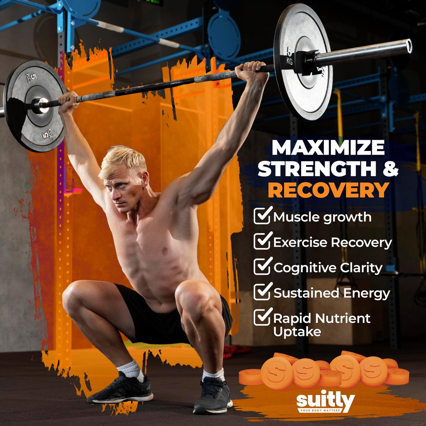Suitly Creatine Gummies 120 Count