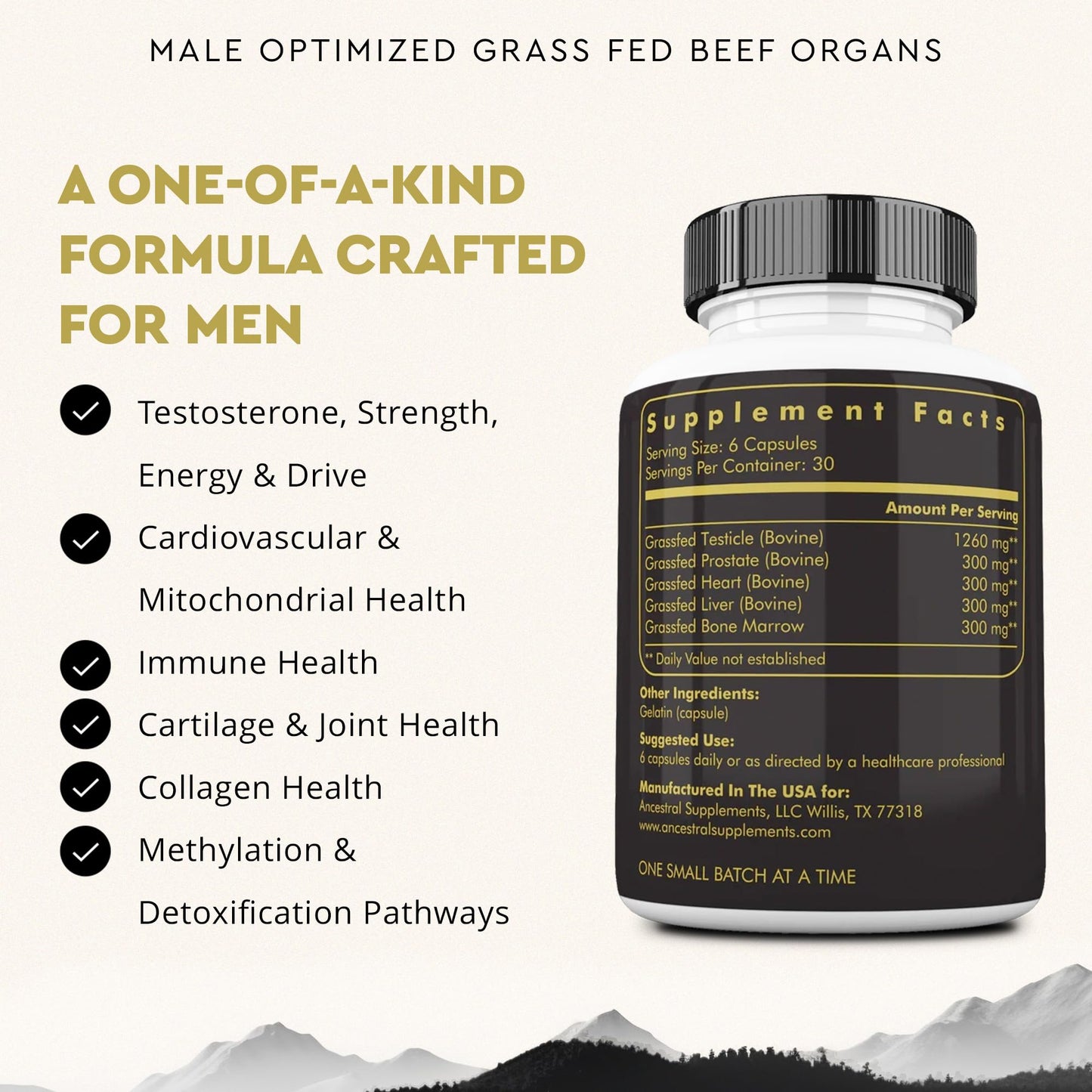 Ancestral Supplements Mofo 180 Capsules