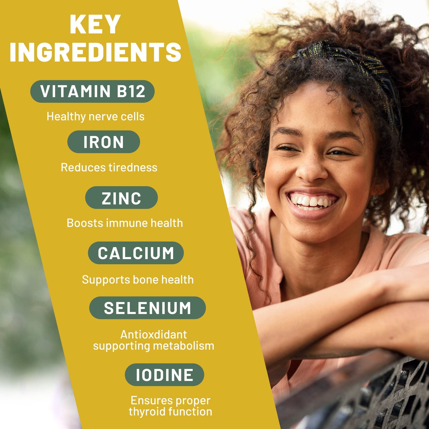 Vegan Vitality Energy Booster Bundle - Vegan Multivitamins and Super Mushroom Complex 2 Capsules