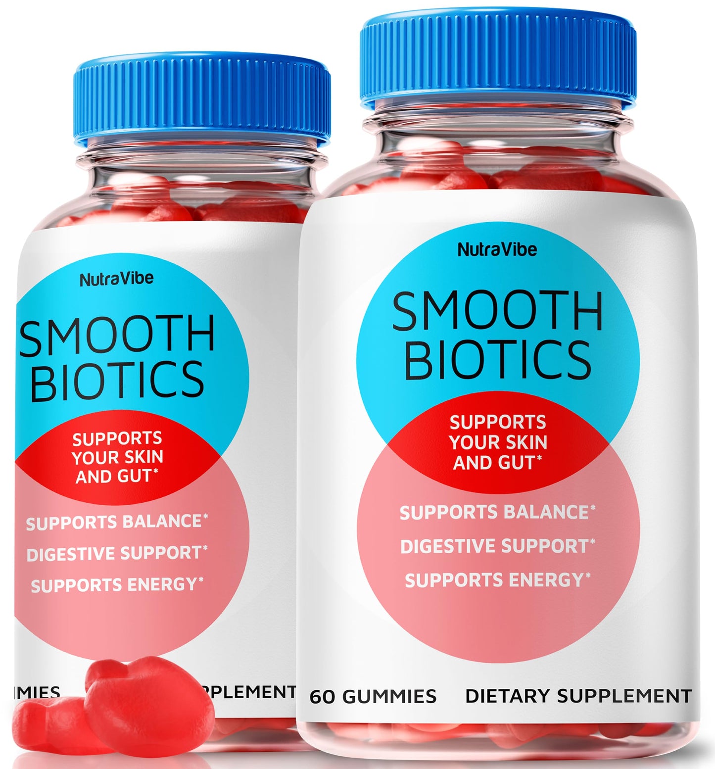 NutraVibe Smooth BlOTICS Gummies, 120 Gummies
