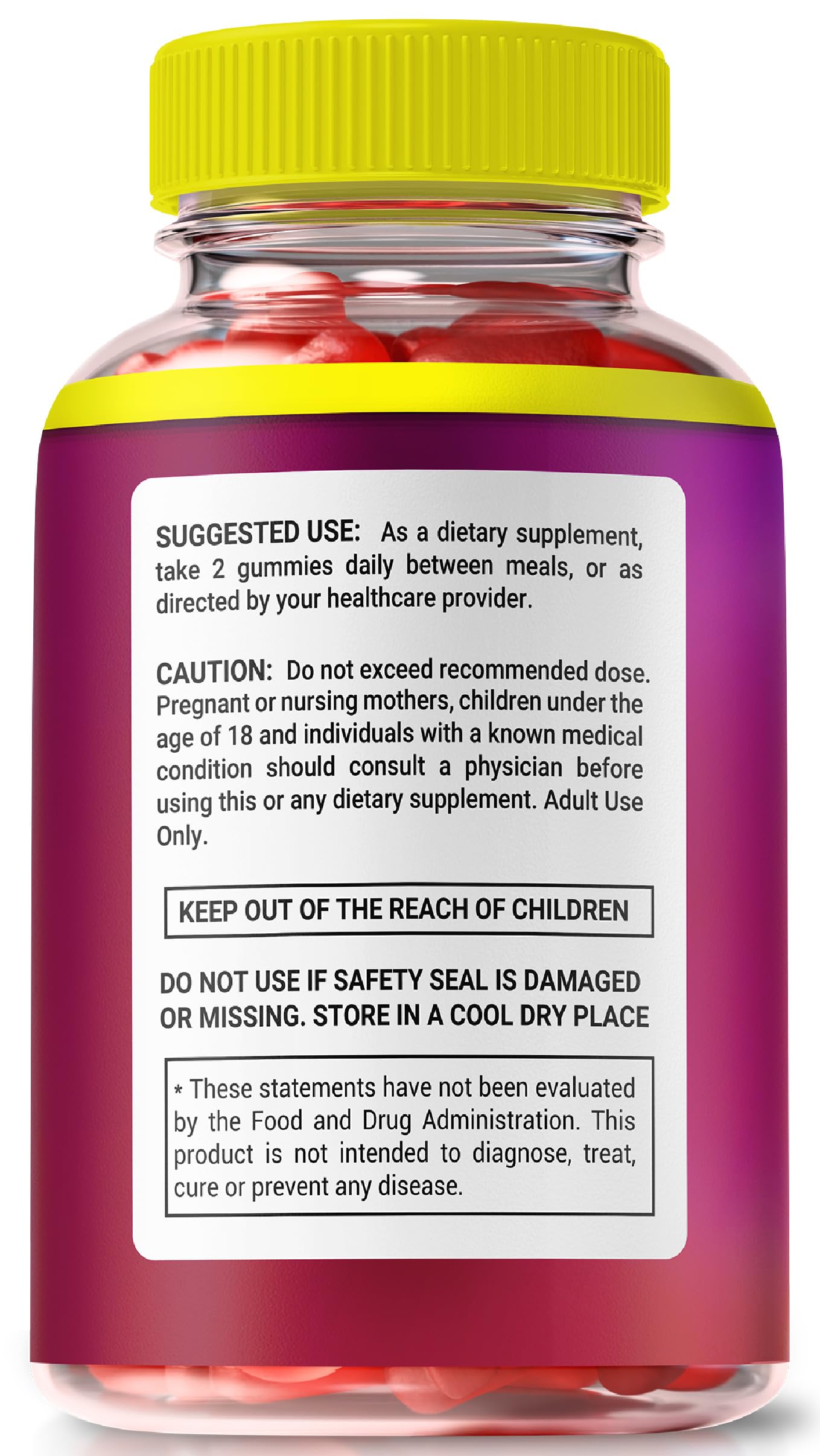 NutraRize Baja Slim Keto Gummies with ACV, 180 Gummies