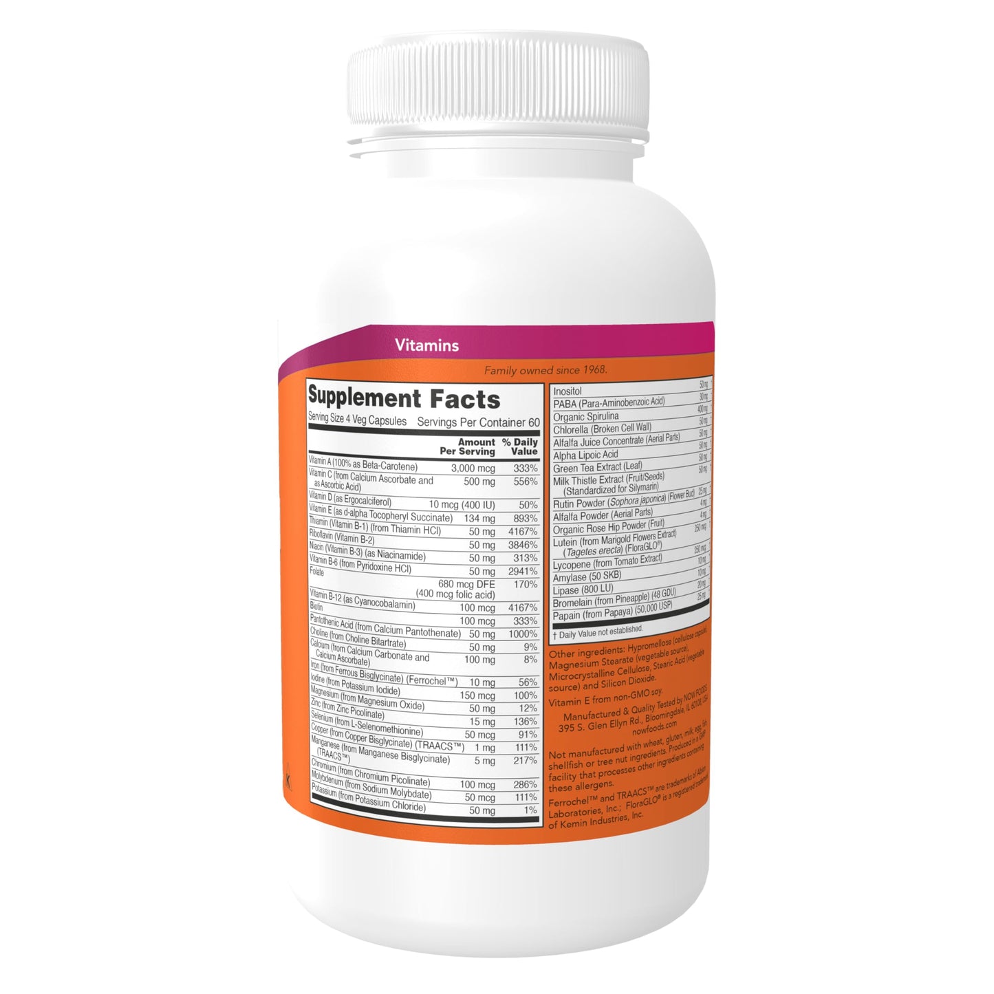 NOW Foods Special Two with Green Superfoods & Herbal Extracts Capsules, 240 Capsules