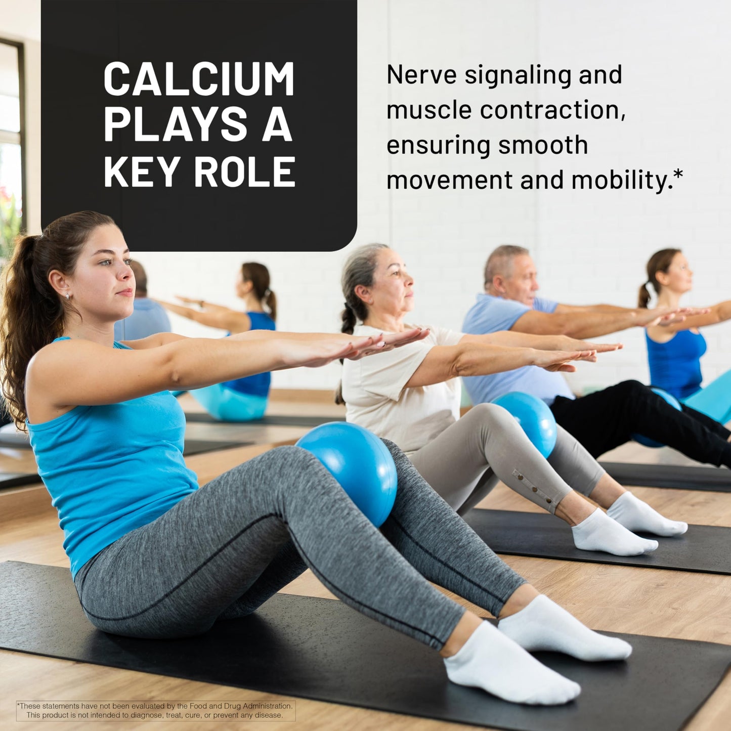 NatureWise Calcium Citrate 300mg Capsules, 60 Count