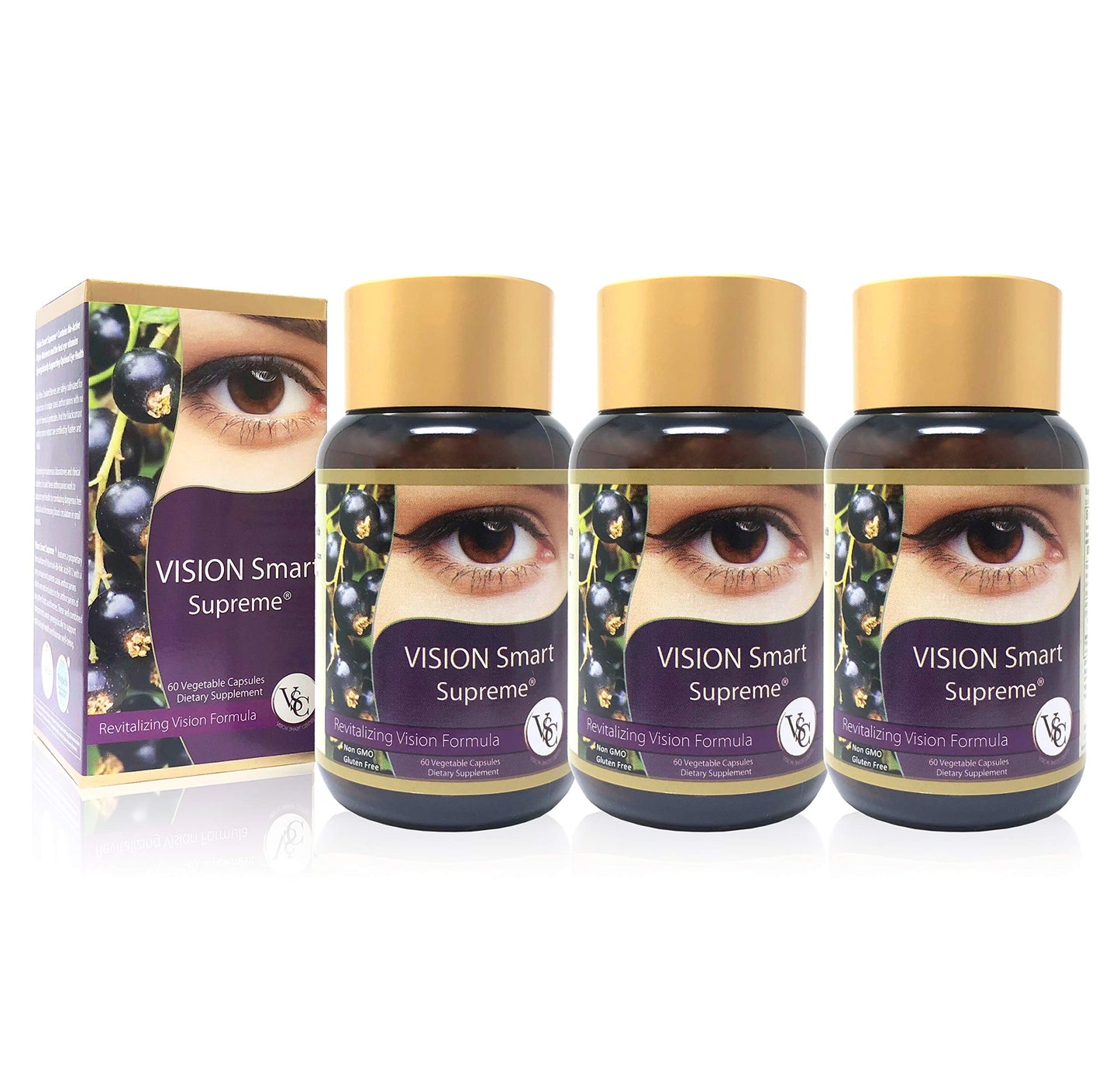 Vision Smart Center Vision Smart Supreme - Superior Eye Supplement Capsule 3-Pack