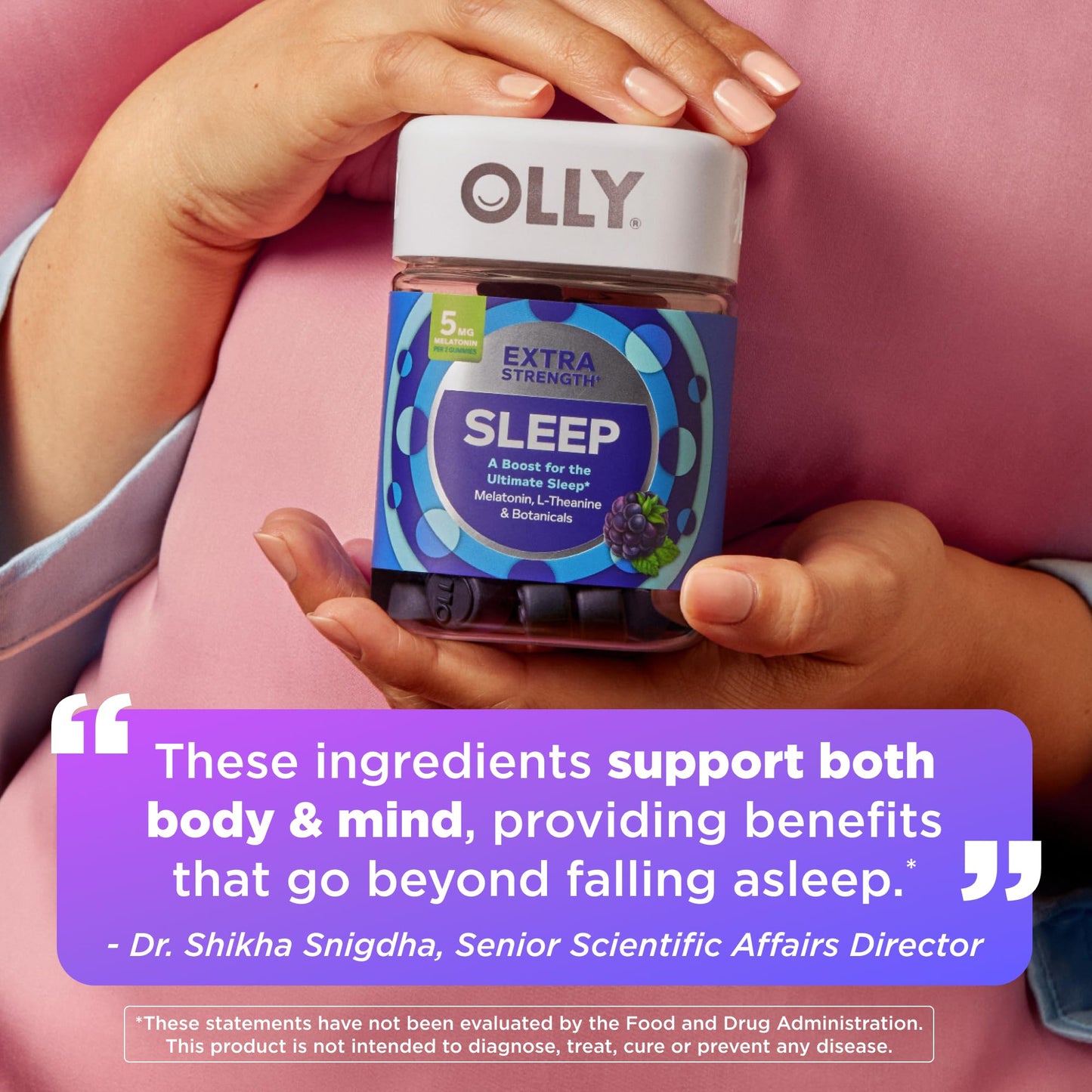 OLLY Extra Strength Sleep Gummies 50 Count
