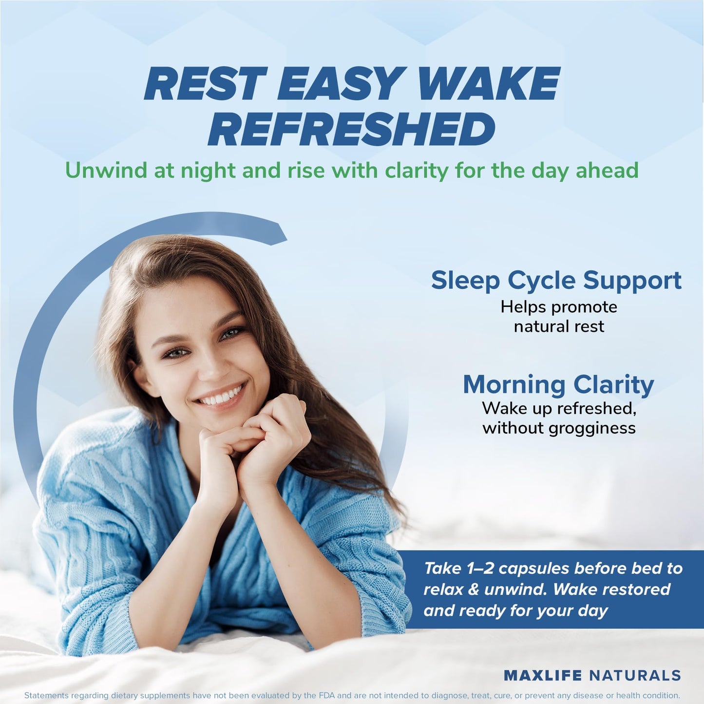 MaxLife Naturals Sleep Supplement Capsule, 60 Count