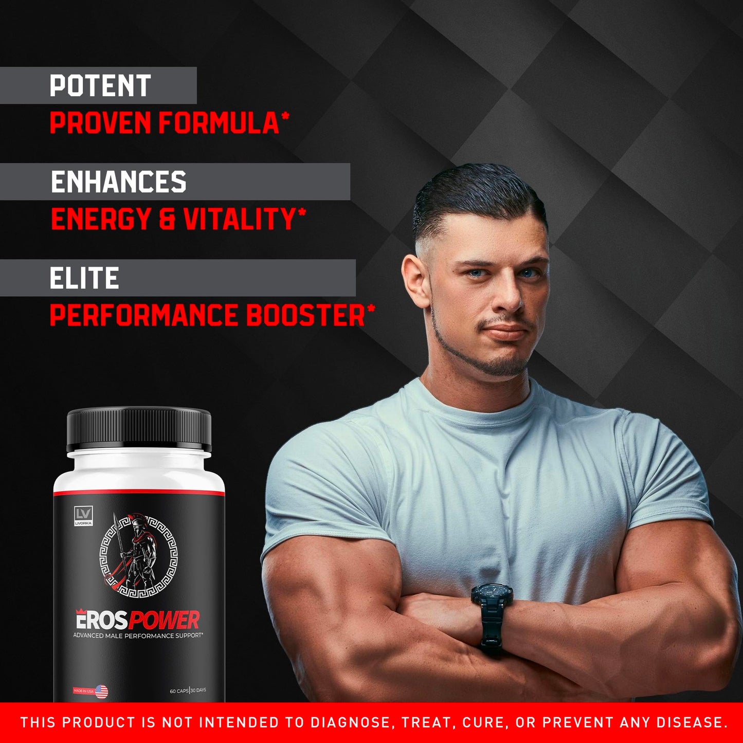 LIVORKA Eros Power Supplement 180 Capsules