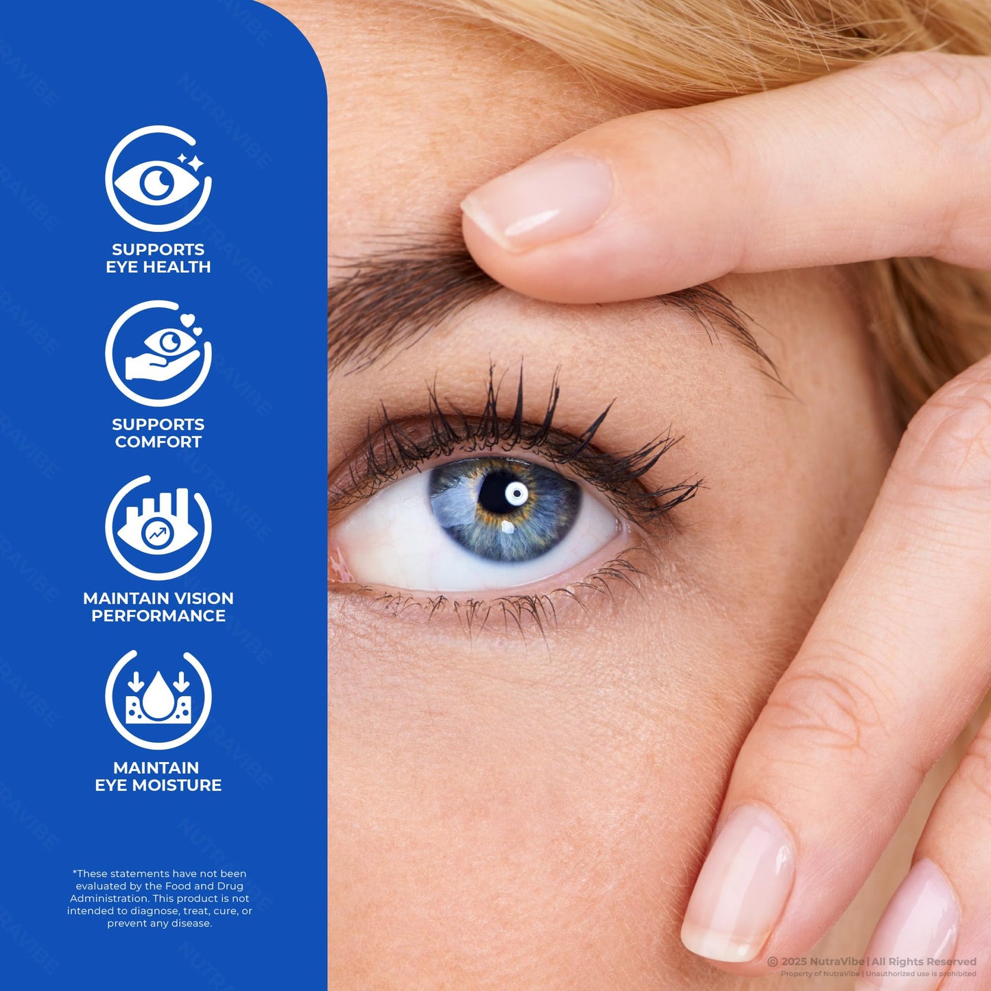 NutraVibe Eye Boost Capsules Eye Health & Vision Support Supplement, 120 Count