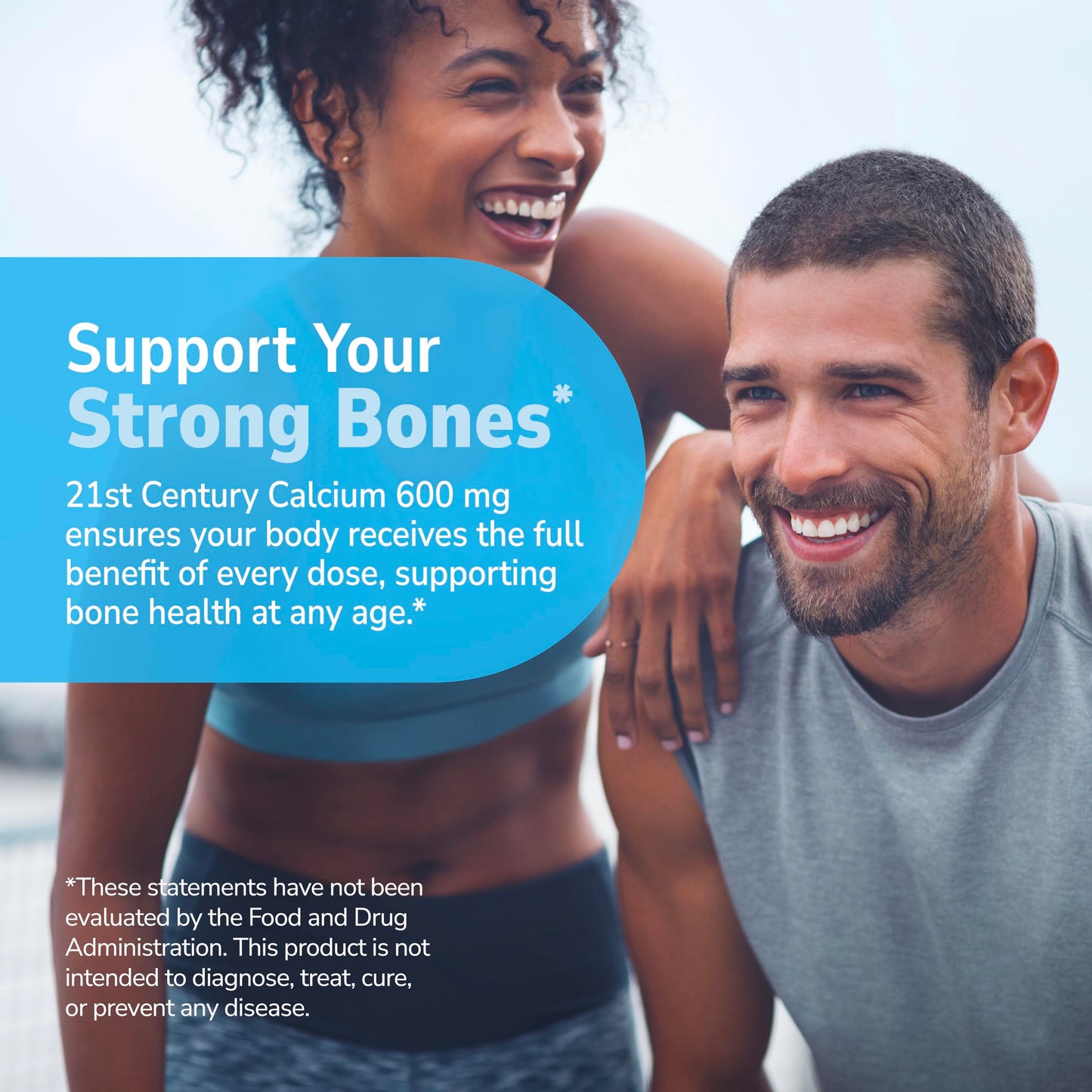 21st Century Calcium 600mg, Bone Strength Support, 400 Tablets