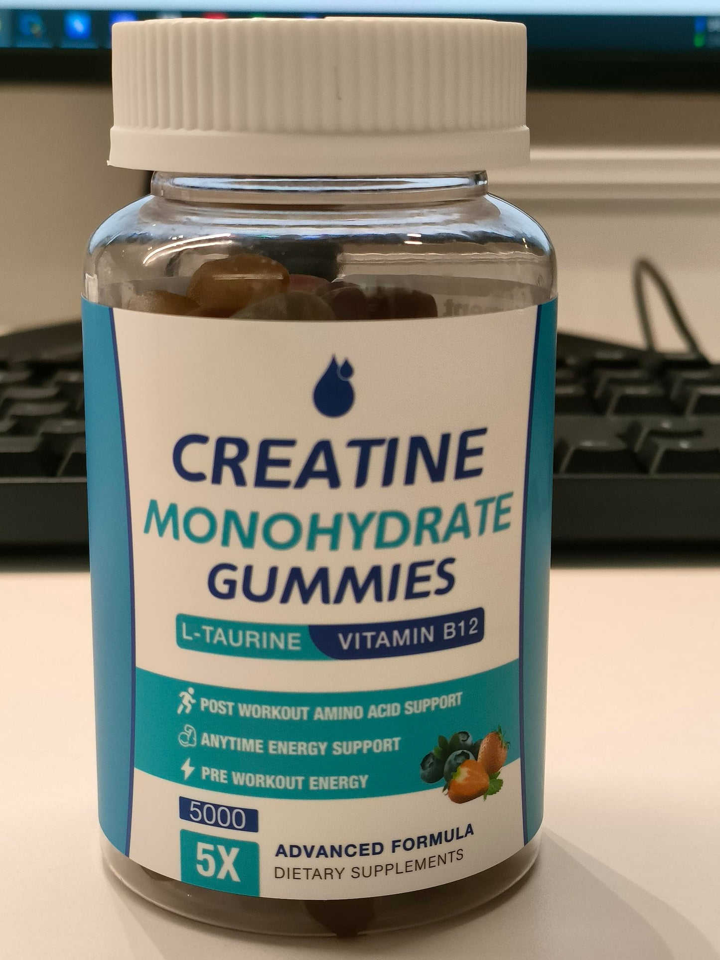 MaxHemp Creatine Monohydrate Gummies 80 Count