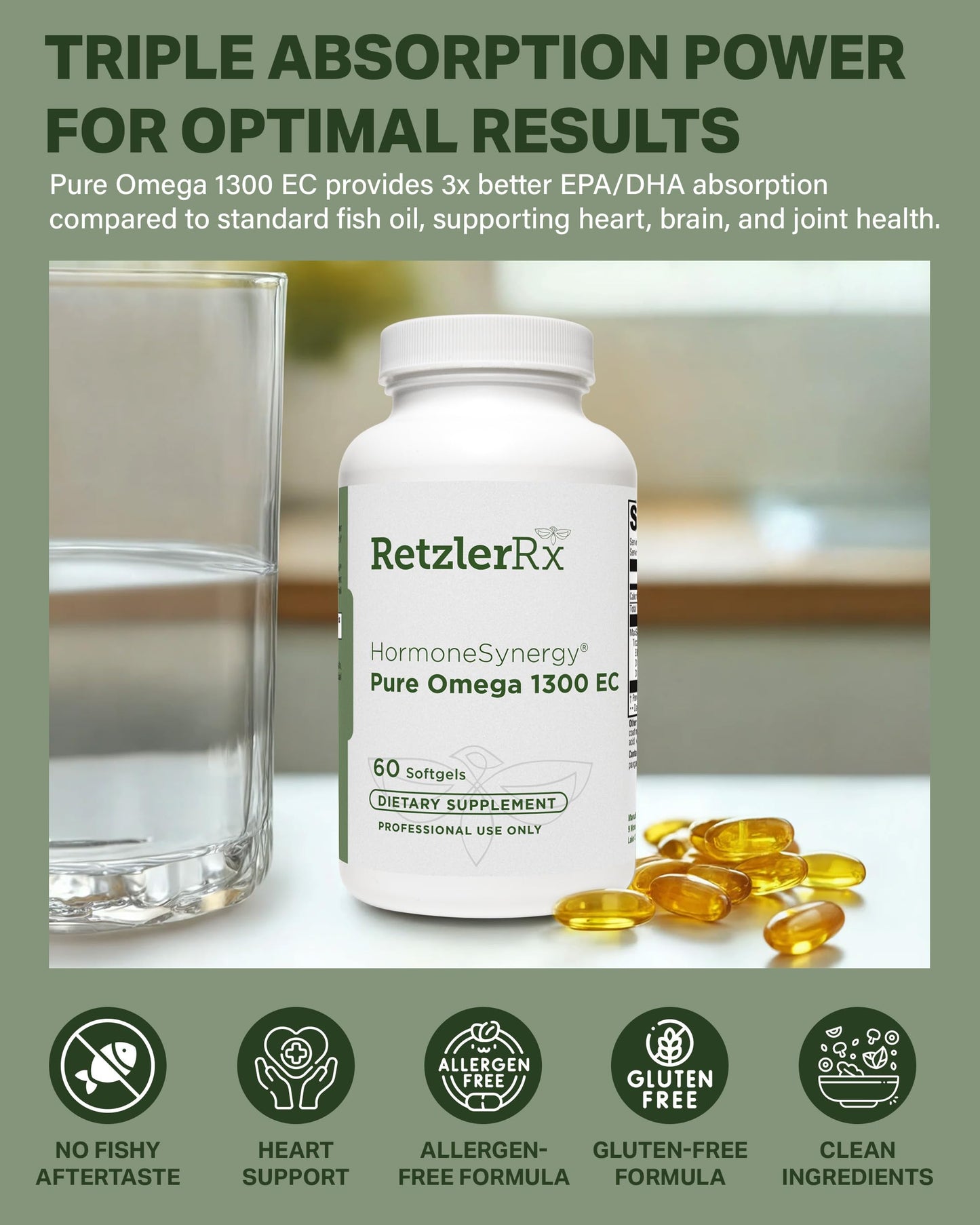HormoneSynergy Active Folate 5-MTHF 60 Capsules