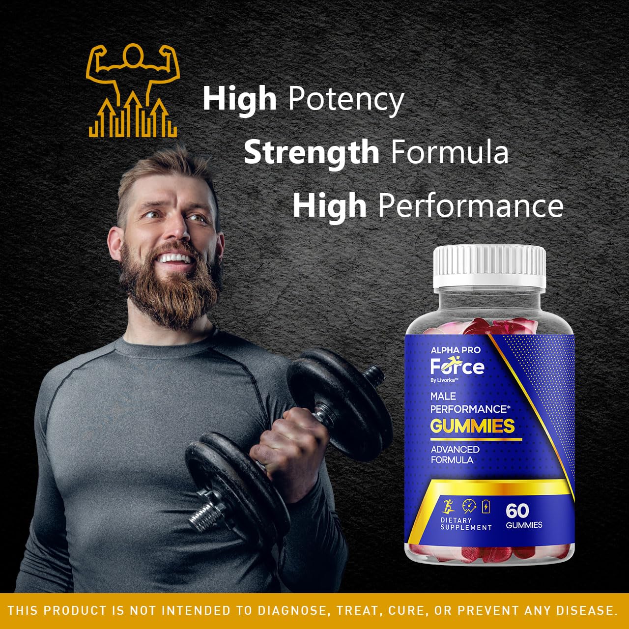 LIVORKA Alpha Pro Force Gummies 300 Gummies