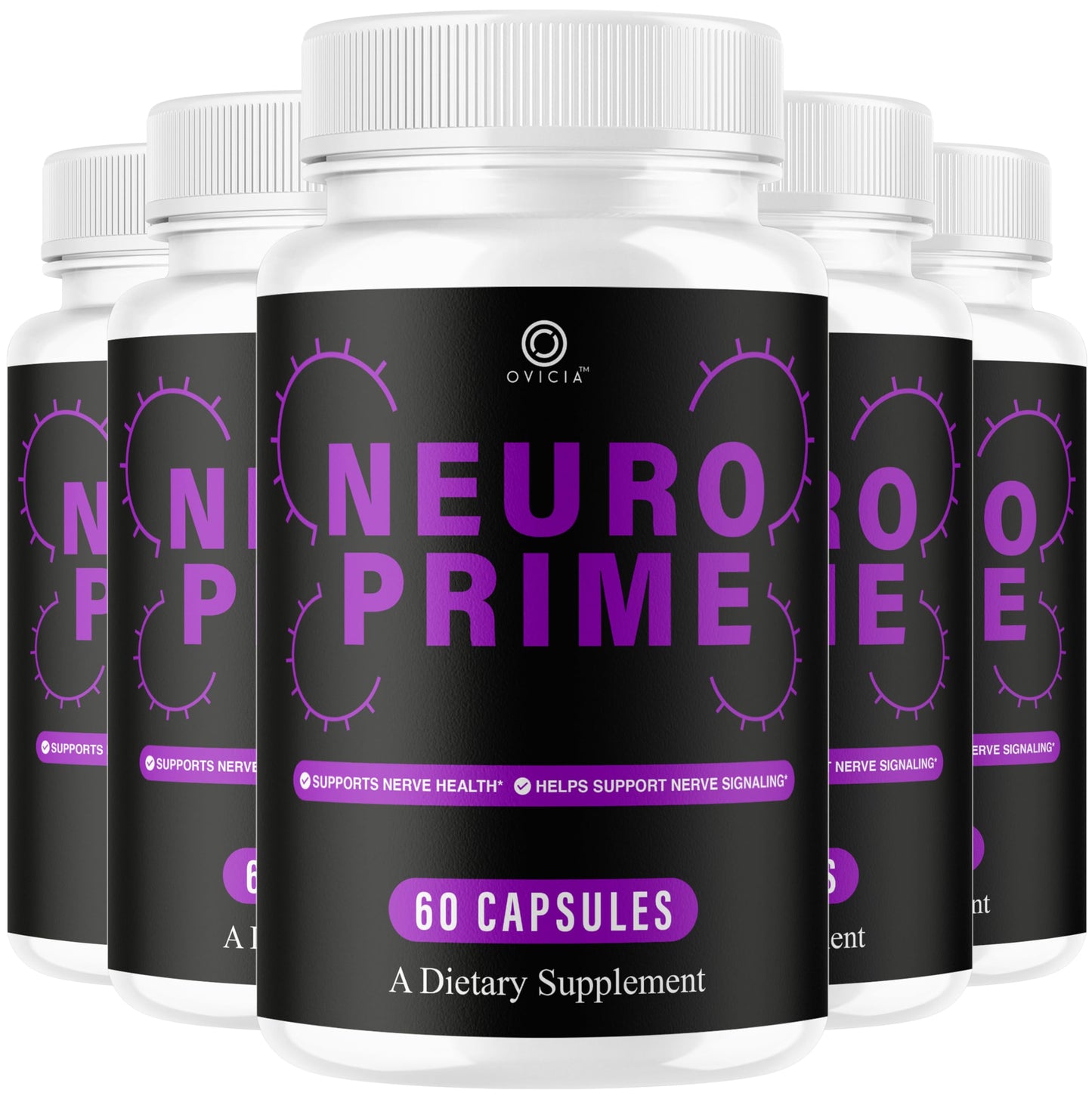 OVICIA Neuro Prime Advanced Formula Capsules, 300 Capsules