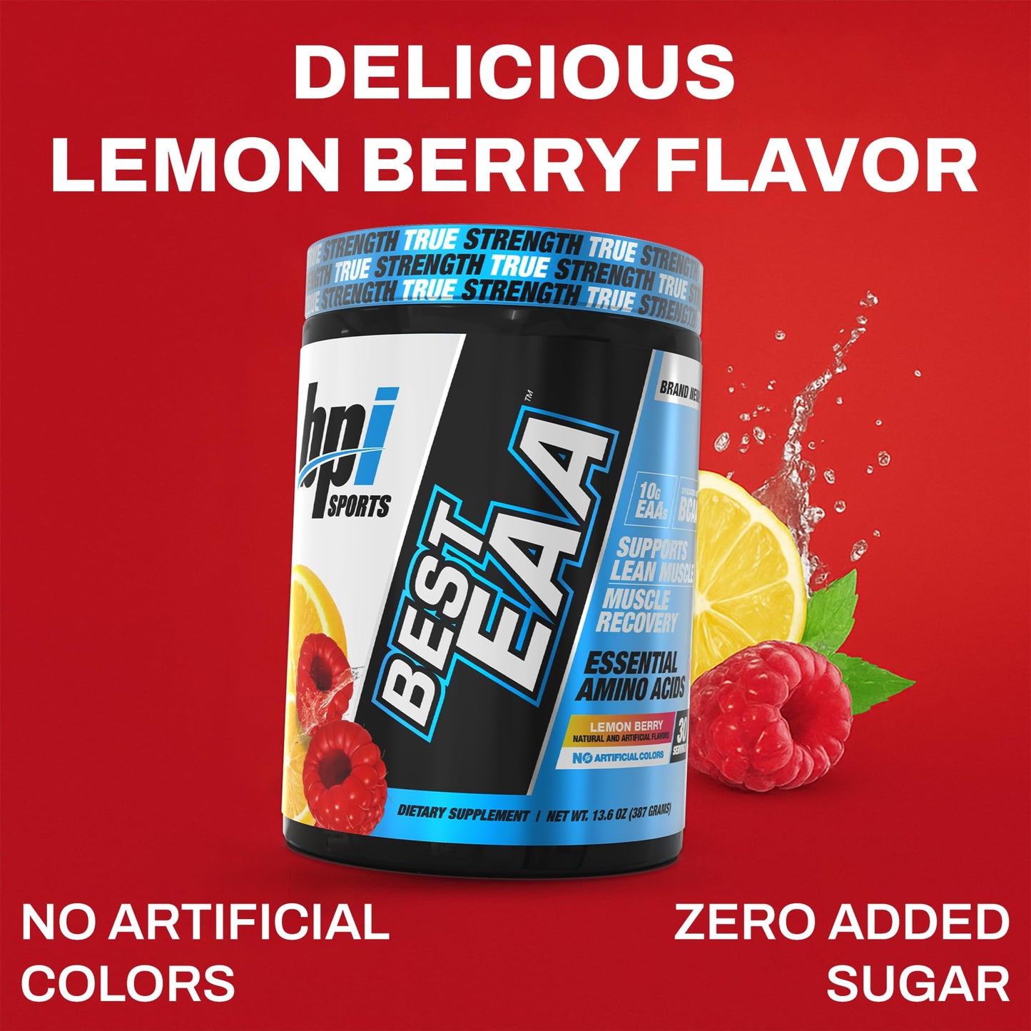 BPI Sports Essential Amino Acids EAA Powder, 13.6 Ounce