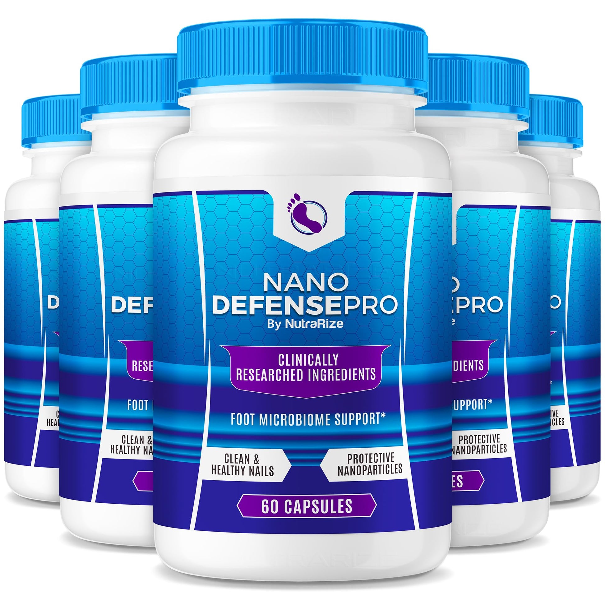 NutraRize Nano Defense Pro Nail Support Capsules, 300 Capsules