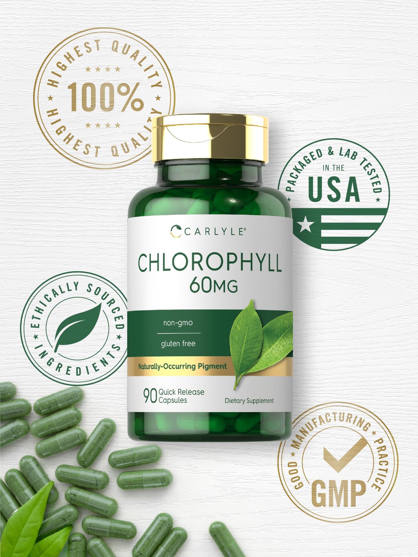 Carlyle Chlorophyll 90 Capsules