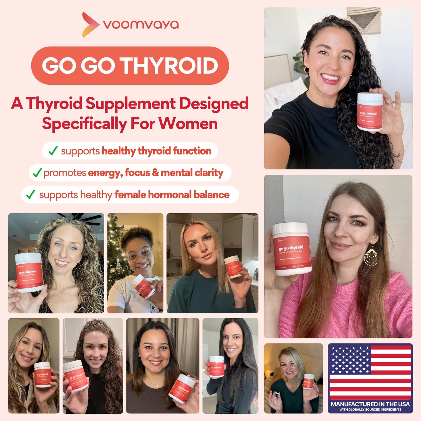 VoomVaya Go Go Thyroid 60 Capsules