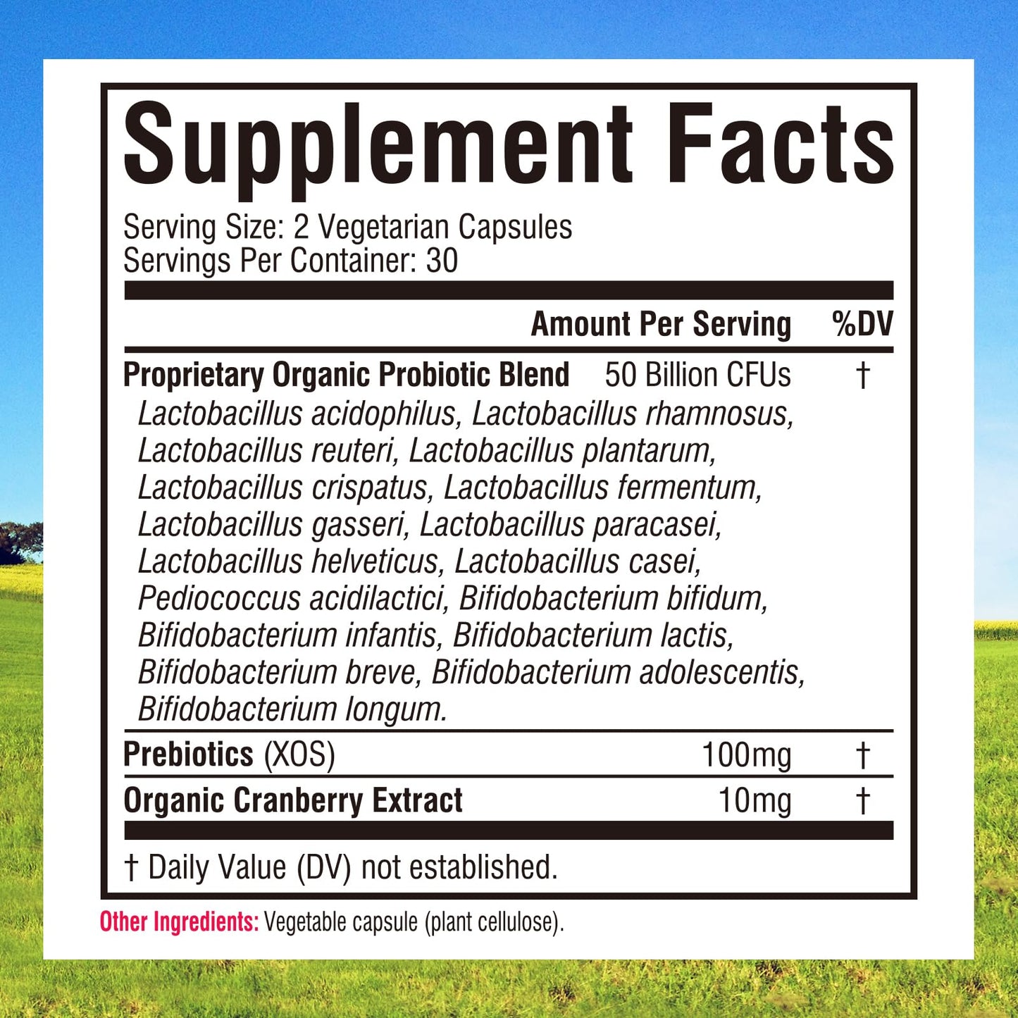Innate Vitality Probiotics for Women Capsules, 50 Billion CFUs, 17 Proven Strains, 60 Count
