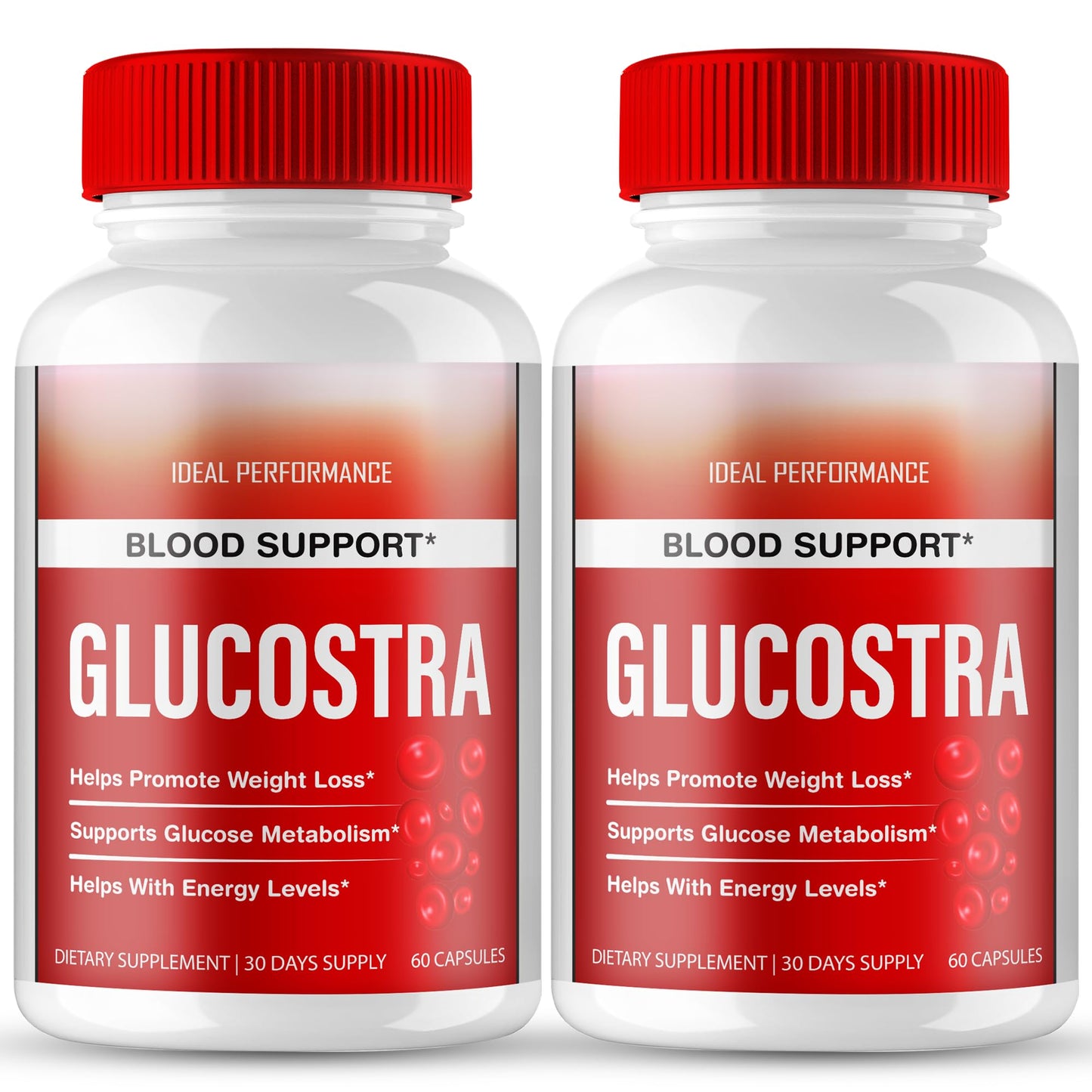 IDEAL PERFORMANCE Glucostra Advanced Blood Formula Capsules 120 Capsules