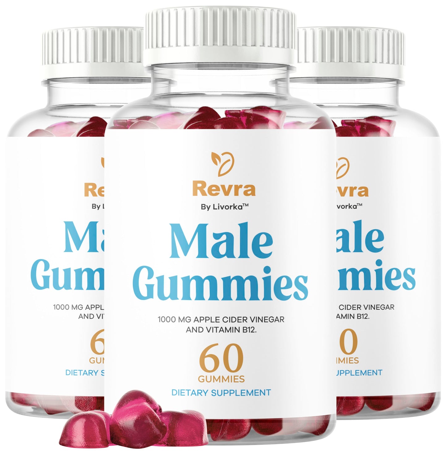 LIVORKA Revra Gummies for Men 180 Gummies