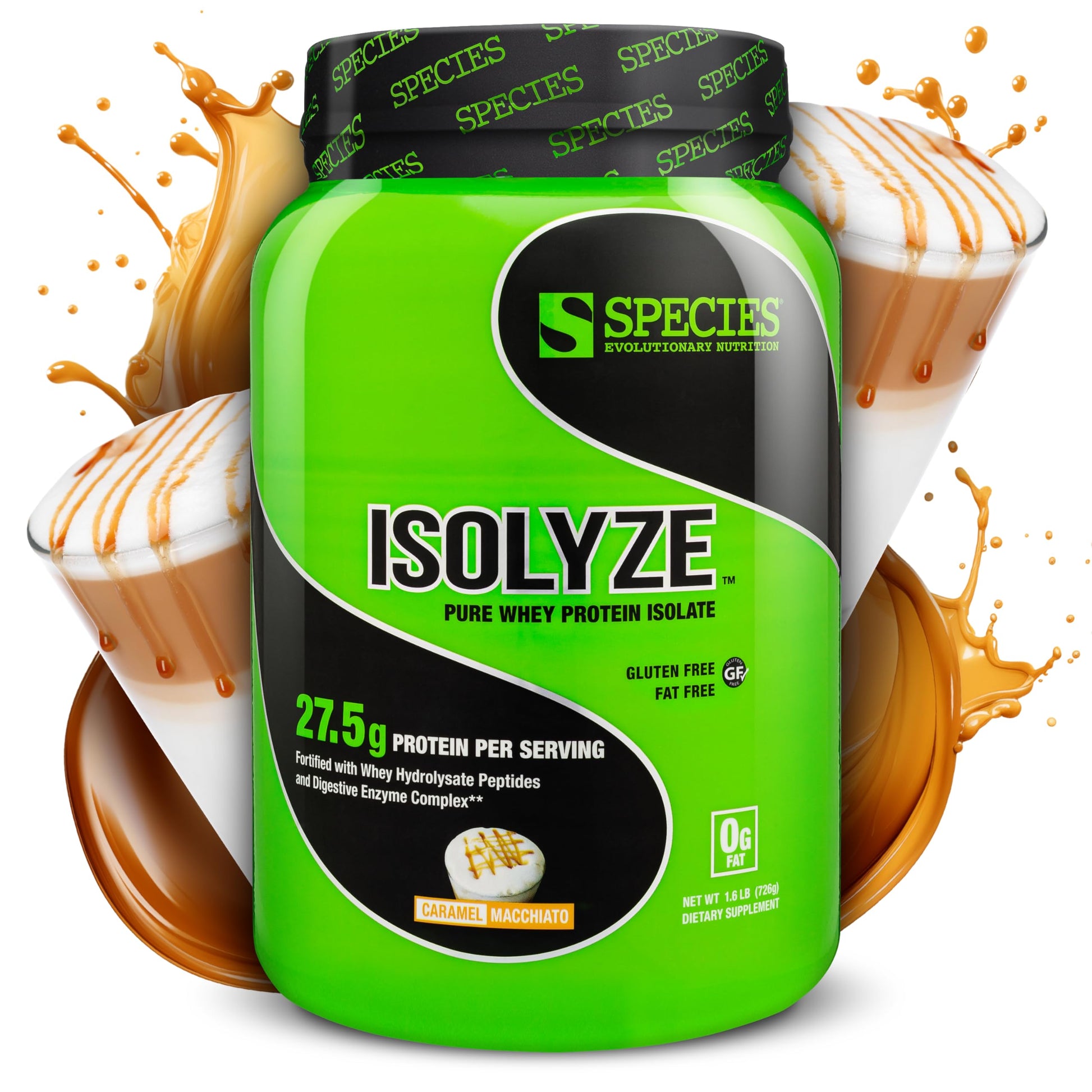 Species Nutrition Isolyze Whey Protein Powder 24.8 oz