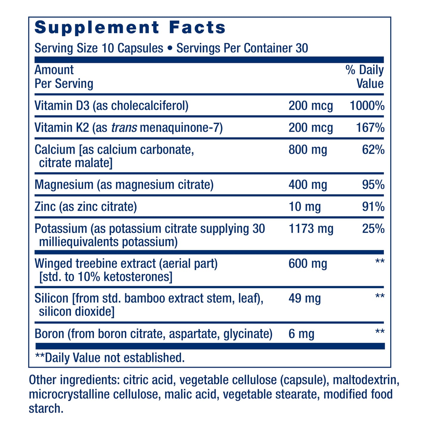 Life Extension Dr. Strum's Intensive Bone Formula Capsules, 300 Capsules