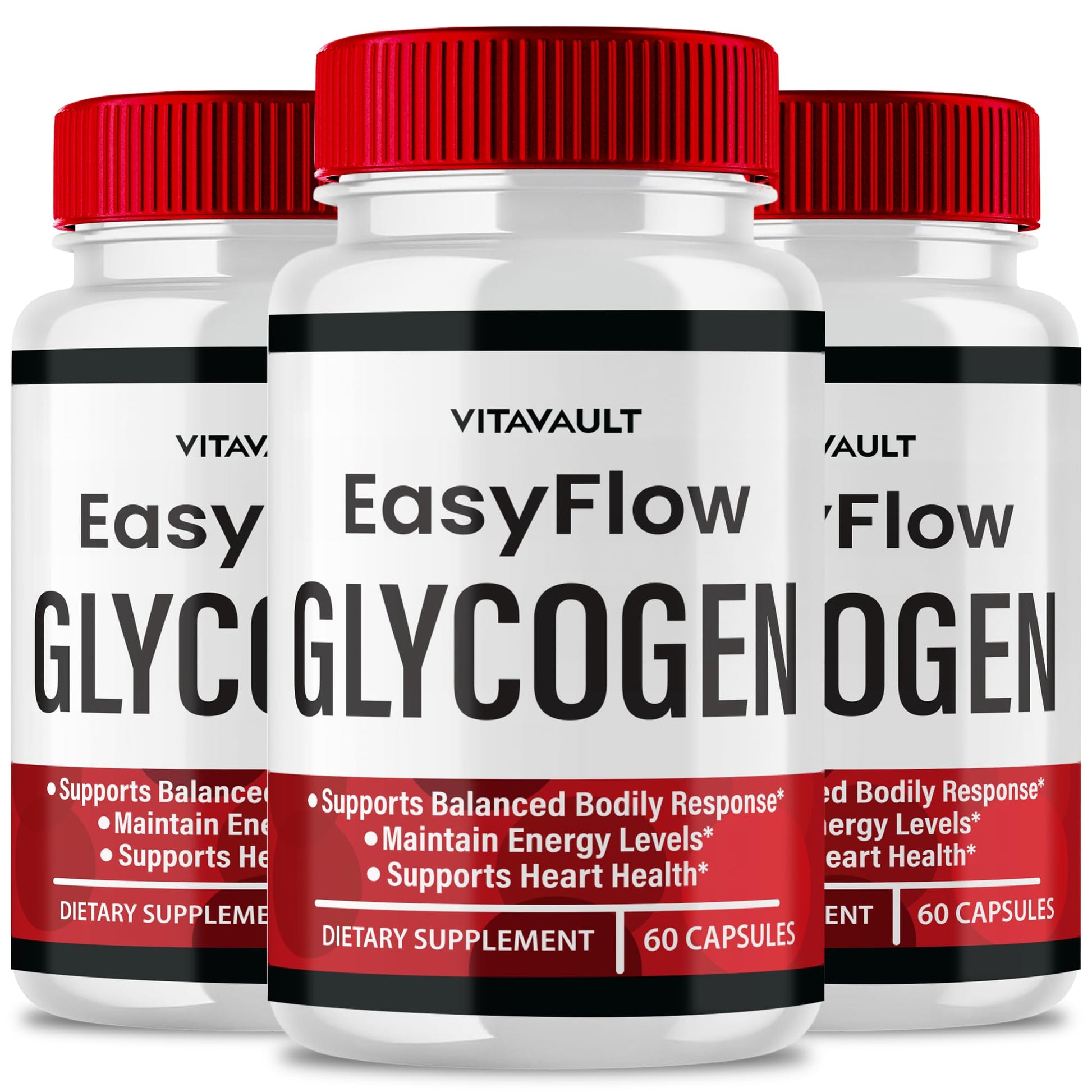 Vitavault Easy Flow Glycogen Support, 180 Capsules