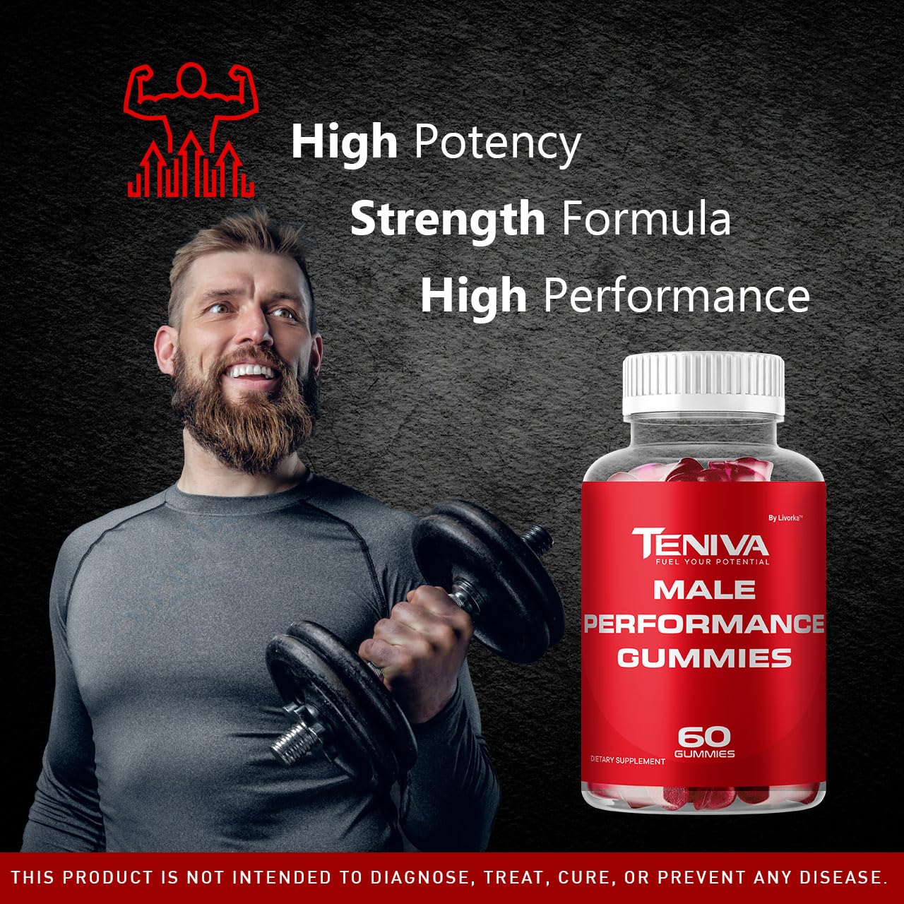 LIVORKA Teniva Gummies, 60 Gummies
