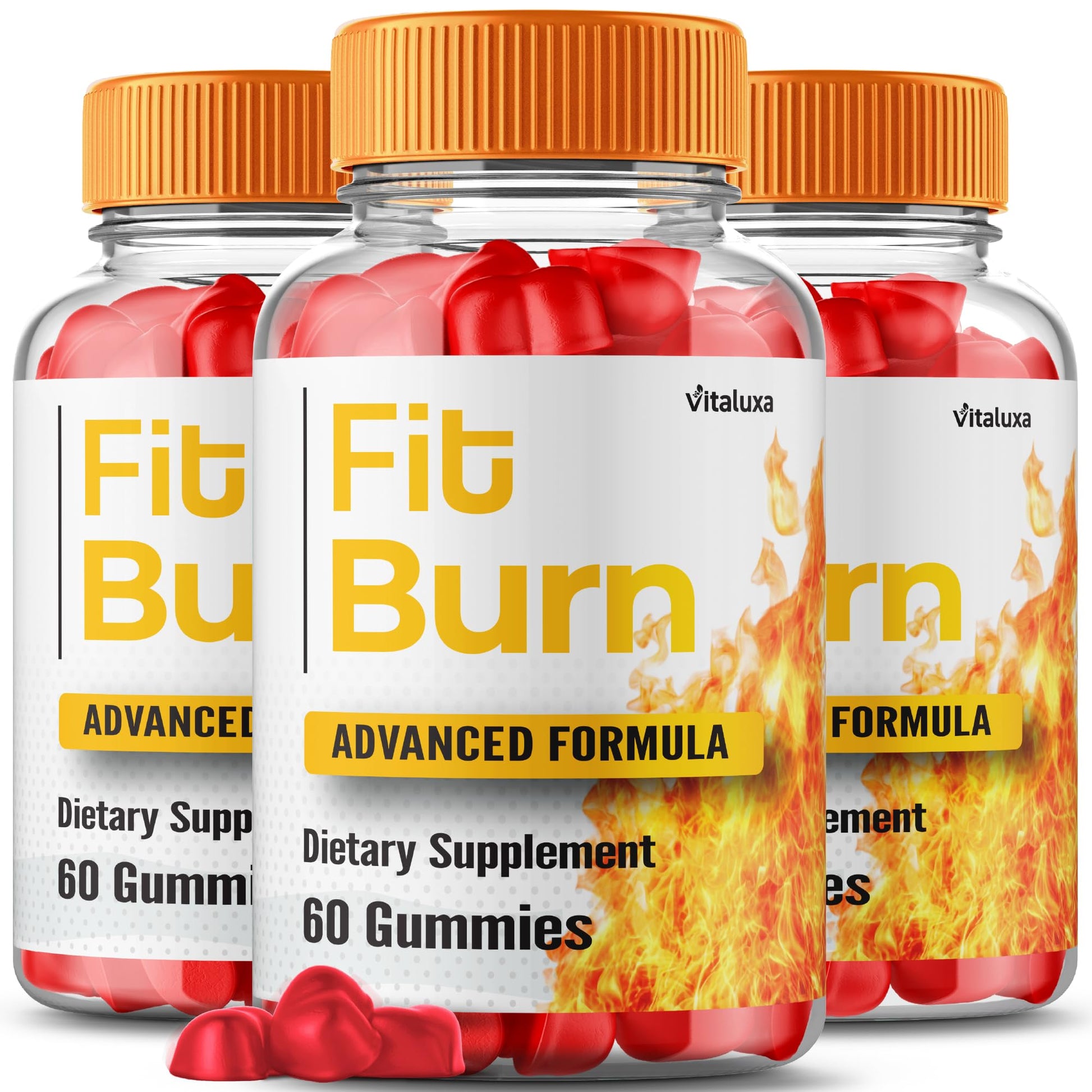 Vitaluxa Fit Burn Gummies 180 Count