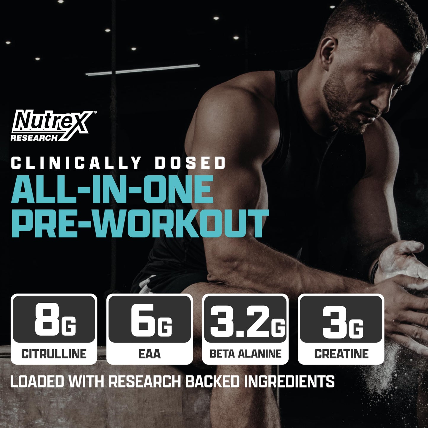 Nutrex Research Outlift Clinical Pre Workout Powder 743